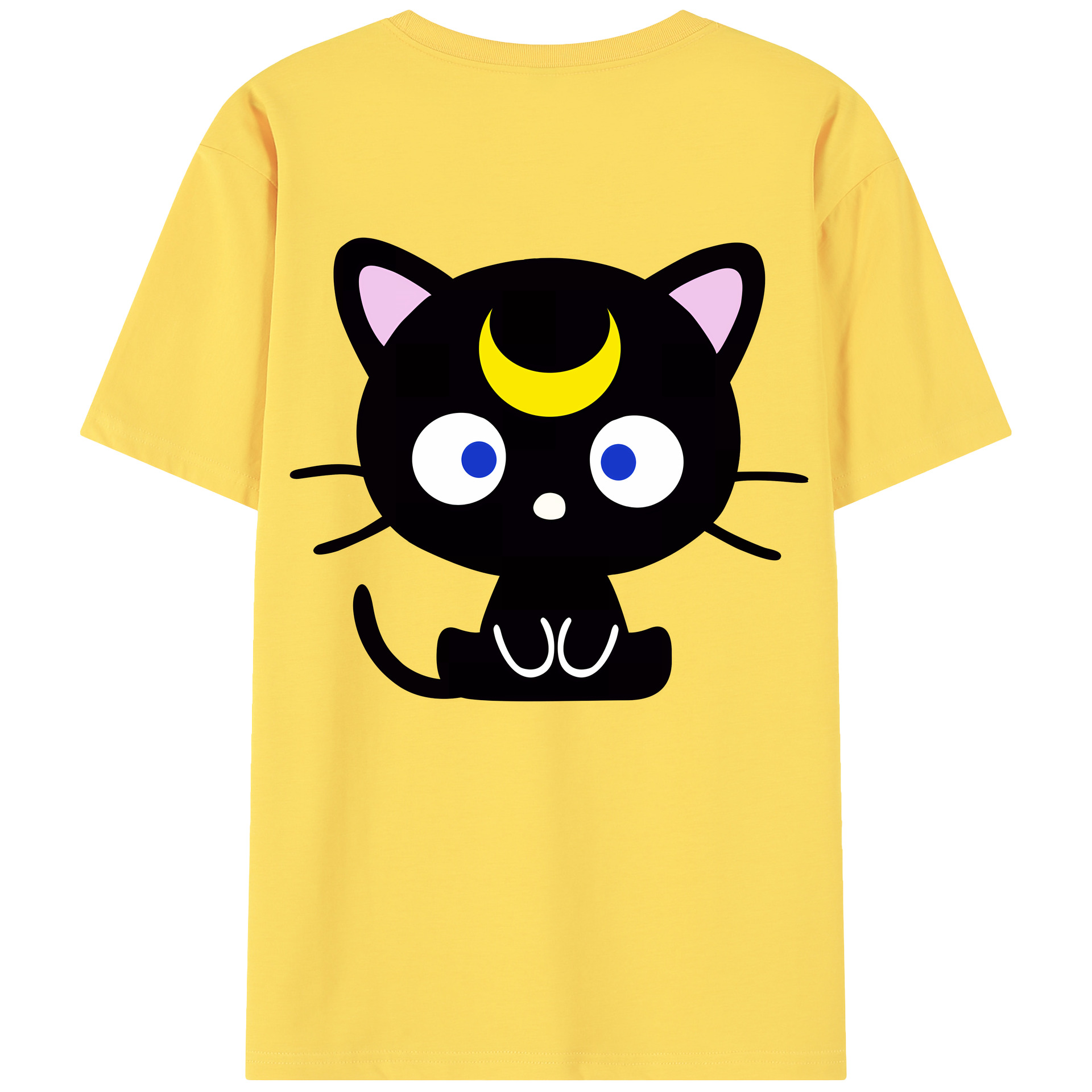 （画像用） 美少女戦士セーラームーン Sailor Moon 綿100％半袖Tシャツ（背面プリント）