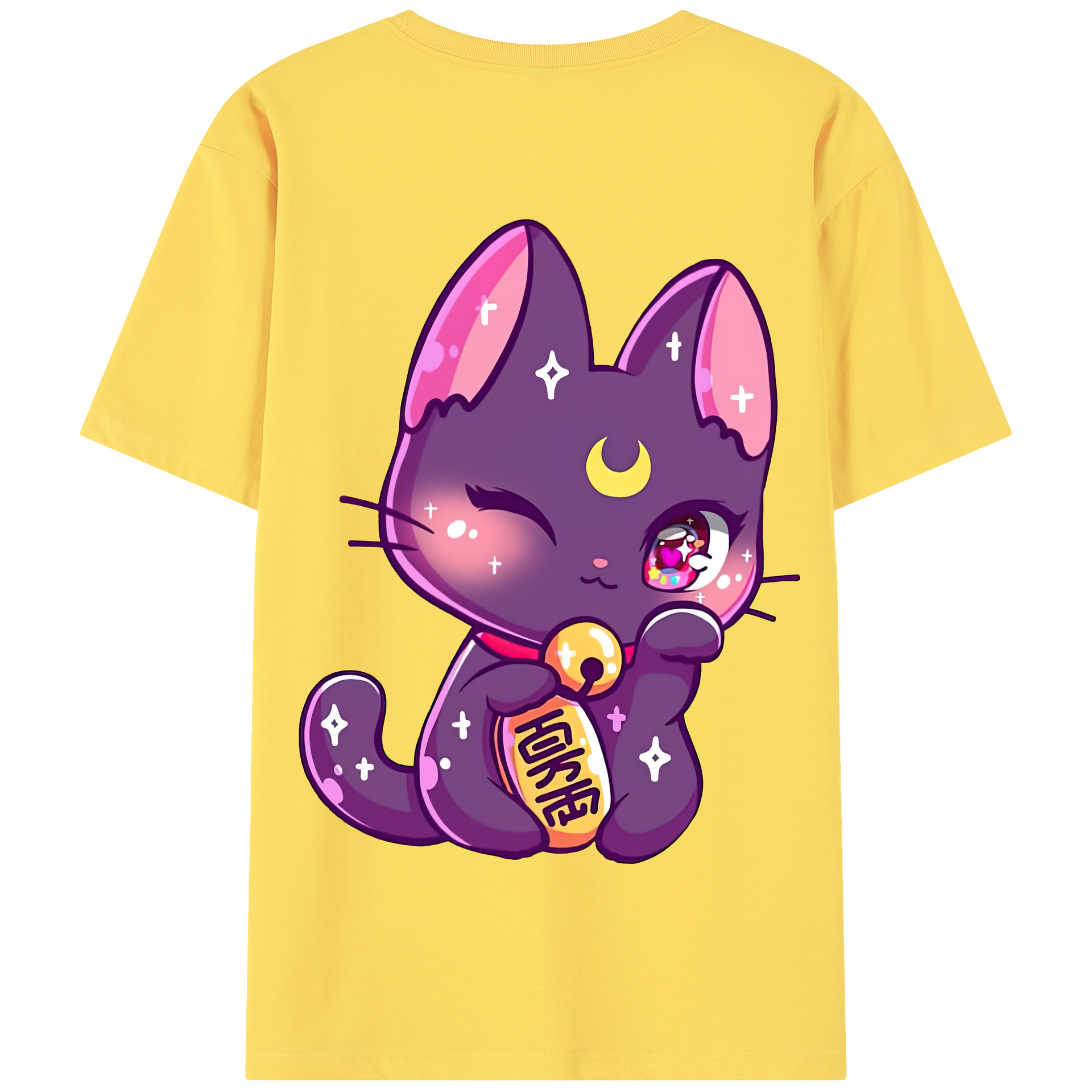 （画像用） 美少女戦士セーラームーン Sailor Moon 綿100％半袖Tシャツ（背面プリント）