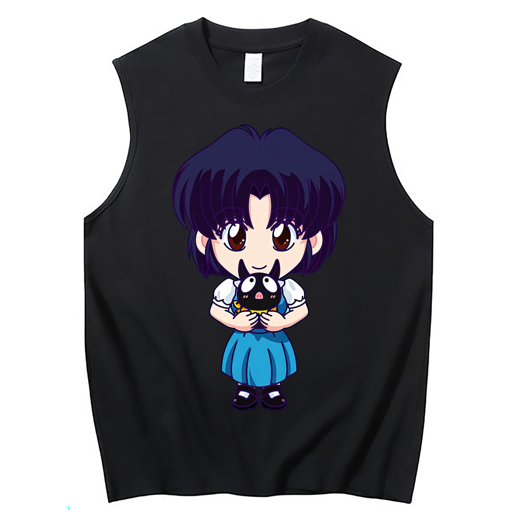 （画像用） 美少女戦士セーラームーン 水野 亜美 みずの あみ Sailor Moon Mizuno Ami コットン100％タンクトップ（フロントプリント）
