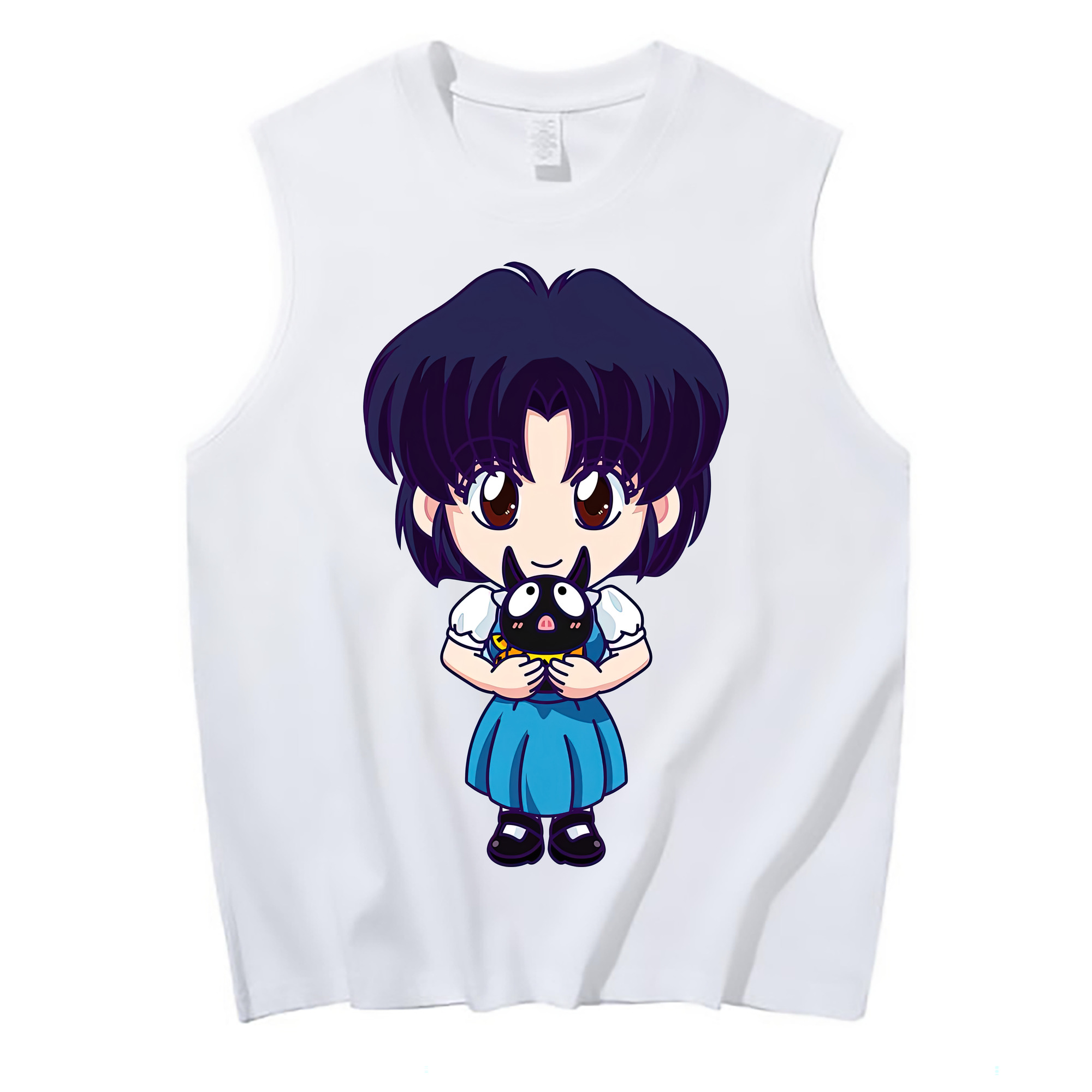 （画像用） 美少女戦士セーラームーン 水野 亜美 みずの あみ Sailor Moon Mizuno Ami コットン100％タンクトップ（フロントプリント）