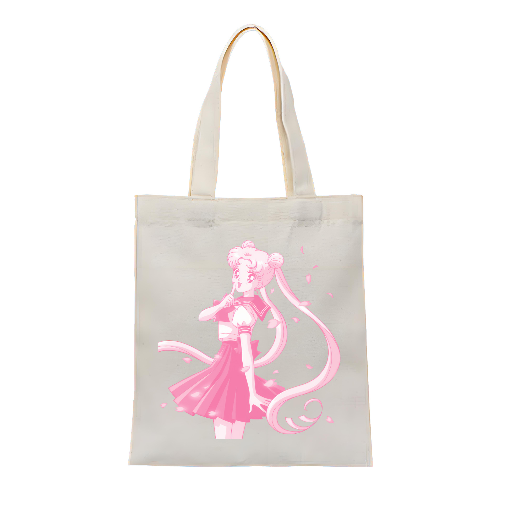 （画像用） 美少女戦士セーラームーン 愛野 美奈子 あいの みなこ Sailor Moon Aino Minako 縦型キャンバス生地手提げバッグ　トートバッグ