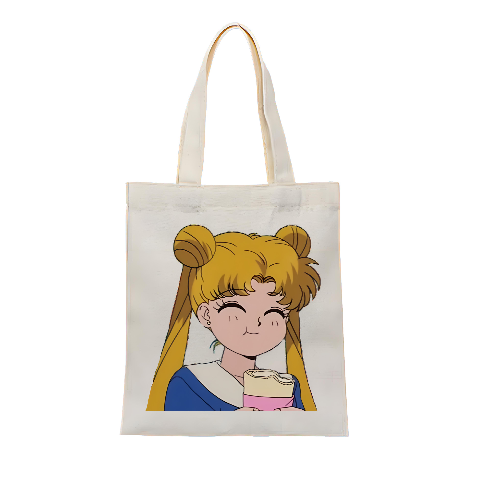 （画像用） 美少女戦士セーラームーン 愛野 美奈子 あいの みなこ Sailor Moon Aino Minako 縦型キャンバス生地手提げバッグ　トートバッグ