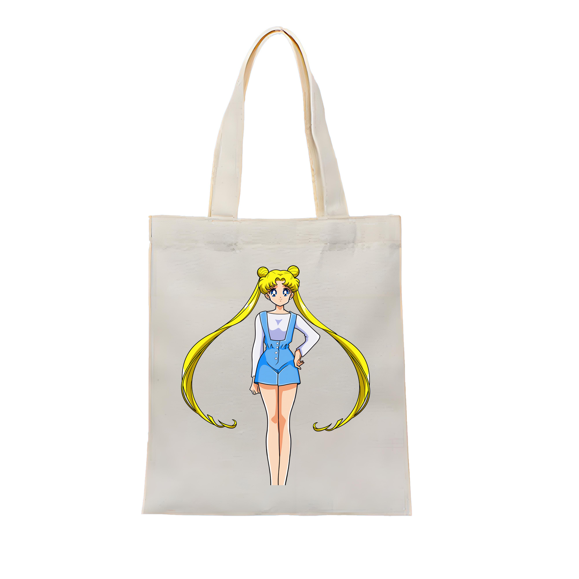 （画像用） 美少女戦士セーラームーン 愛野 美奈子 あいの みなこ Sailor Moon Aino Minako 縦型キャンバス生地手提げバッグ　トートバッグ