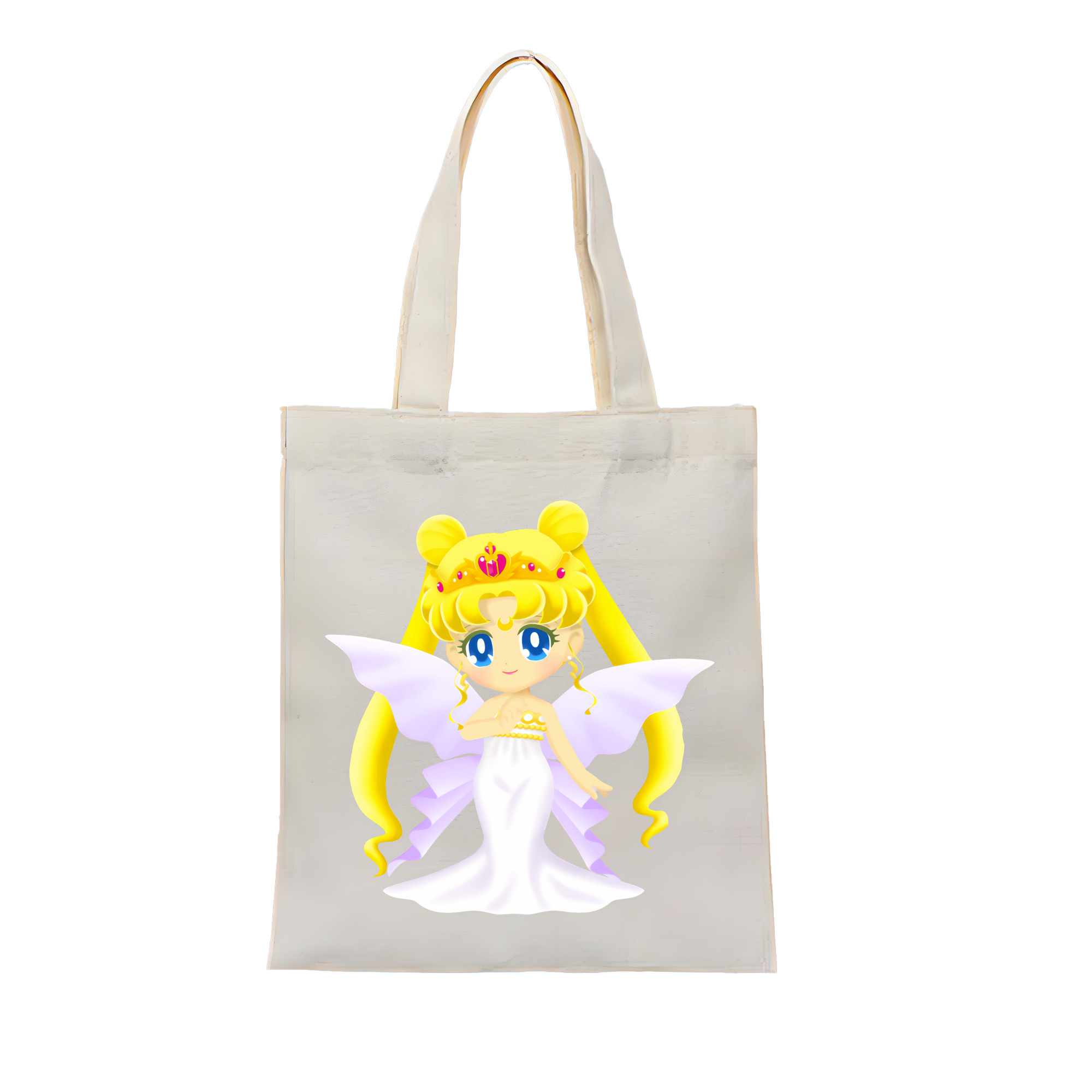（画像用） 美少女戦士セーラームーン 愛野 美奈子 あいの みなこ Sailor Moon Aino Minako 縦型キャンバス生地手提げバッグ　トートバッグ