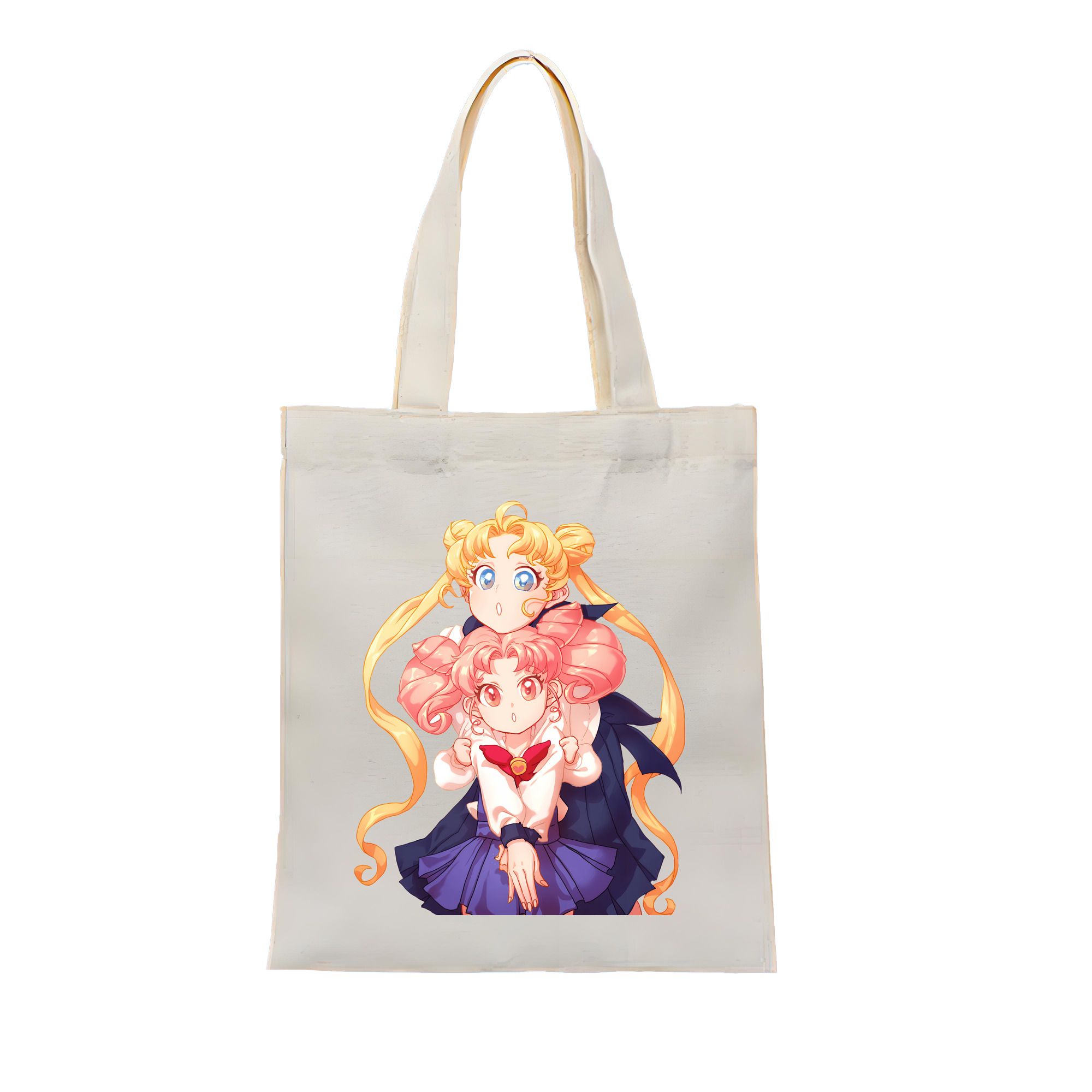 （画像用） 美少女戦士セーラームーン 愛野 美奈子 あいの みなこ Sailor Moon Aino Minako 縦型キャンバス生地手提げバッグ　トートバッグ