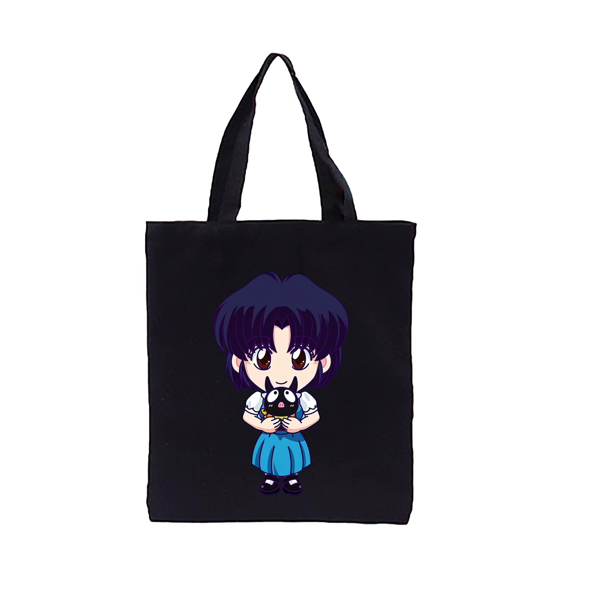 （画像用） 美少女戦士セーラームーン 水野 亜美 みずの あみ Sailor Moon Mizuno Ami 縦型キャンバス生地手提げバッグ　トートバッグ