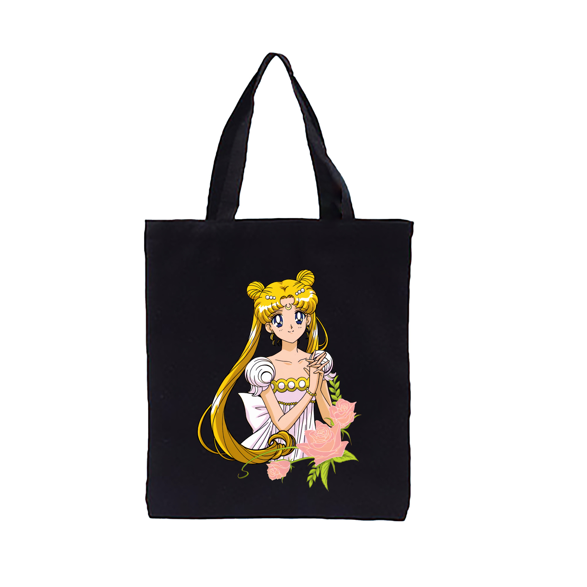 （画像用） 美少女戦士セーラームーン 愛野 美奈子 あいの みなこ Sailor Moon Aino Minako 縦型キャンバス生地手提げバッグ　トートバッグ