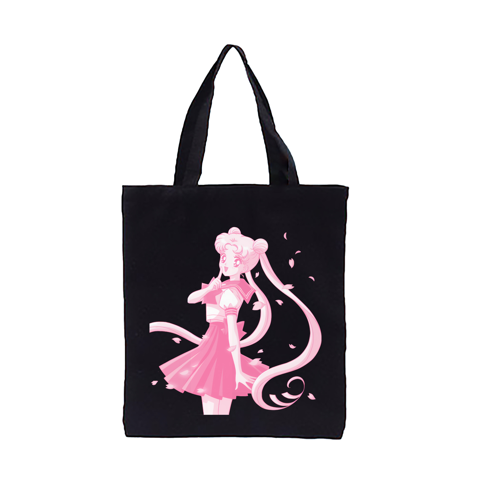 （画像用） 美少女戦士セーラームーン 愛野 美奈子 あいの みなこ Sailor Moon Aino Minako 縦型キャンバス生地手提げバッグ　トートバッグ