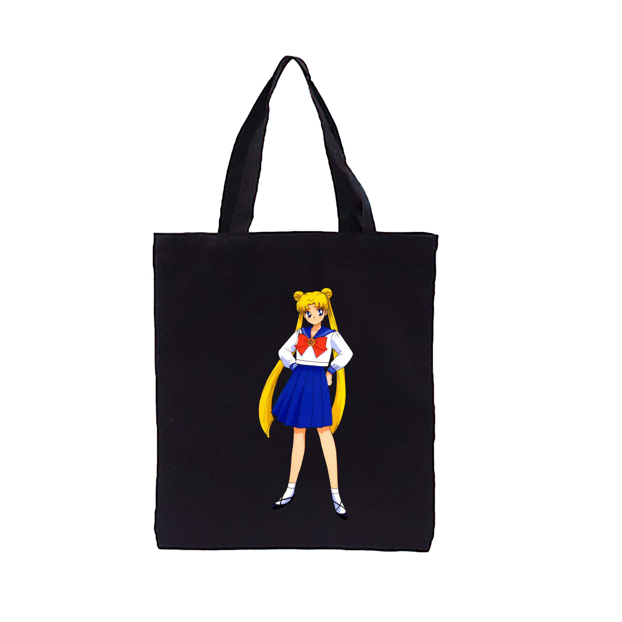 （画像用） 美少女戦士セーラームーン 愛野 美奈子 あいの みなこ Sailor Moon Aino Minako 縦型キャンバス生地手提げバッグ　トートバッグ
