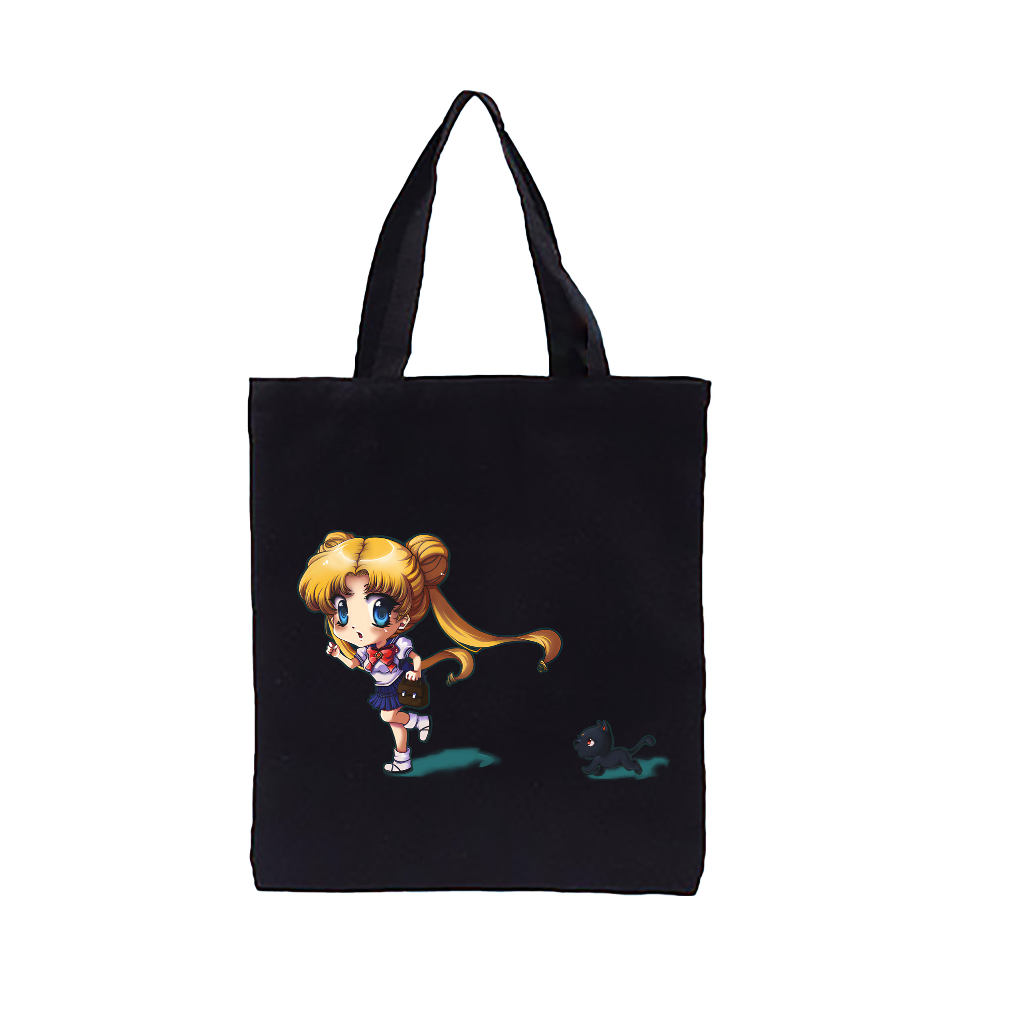 （画像用） 美少女戦士セーラームーン 愛野 美奈子 あいの みなこ Sailor Moon Aino Minako 縦型キャンバス生地手提げバッグ　トートバッグ