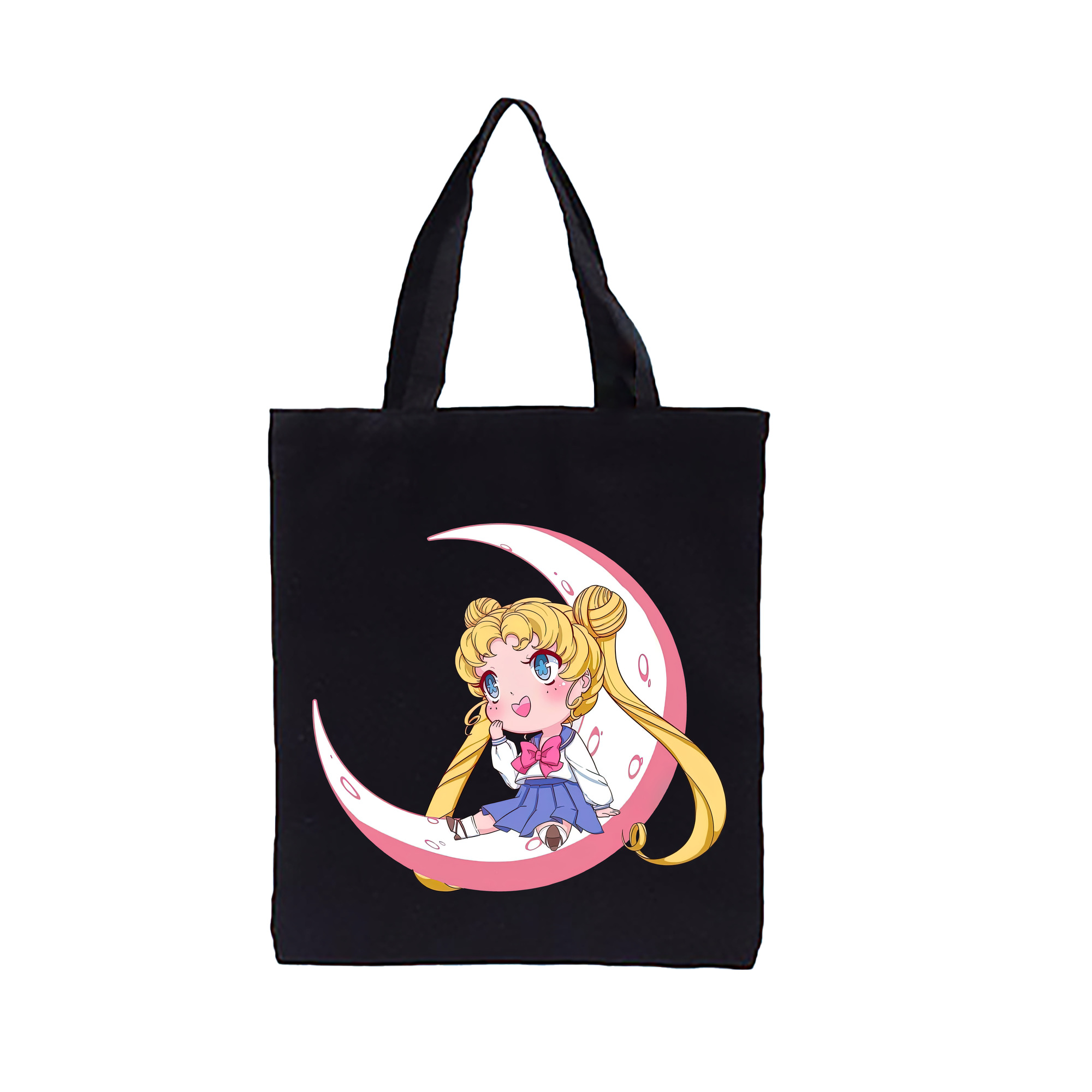 （画像用） 美少女戦士セーラームーン 愛野 美奈子 あいの みなこ Sailor Moon Aino Minako 縦型キャンバス生地手提げバッグ　トートバッグ
