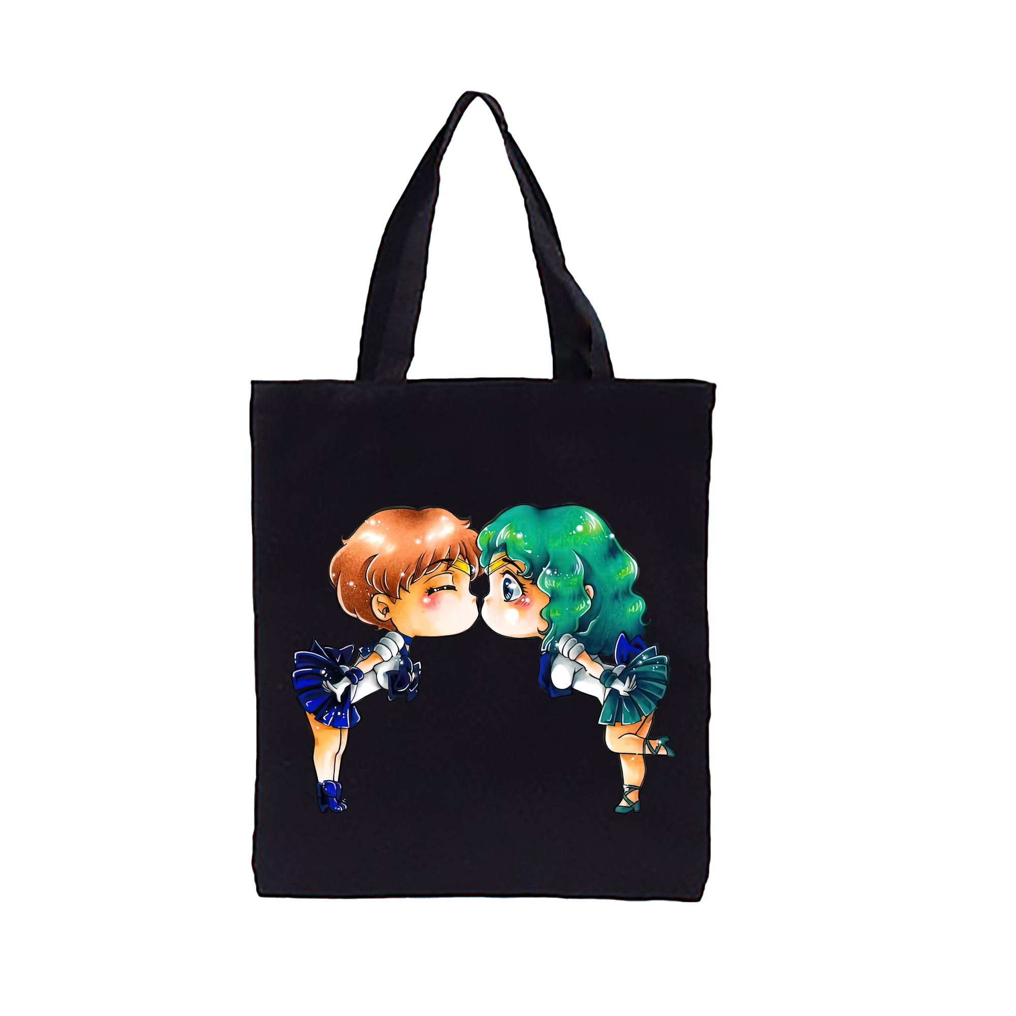 （画像用） 美少女戦士セーラームーン 天王はるか Sailor Moon Tenoh Haruka 縦型キャンバス生地手提げバッグ　トートバッグ