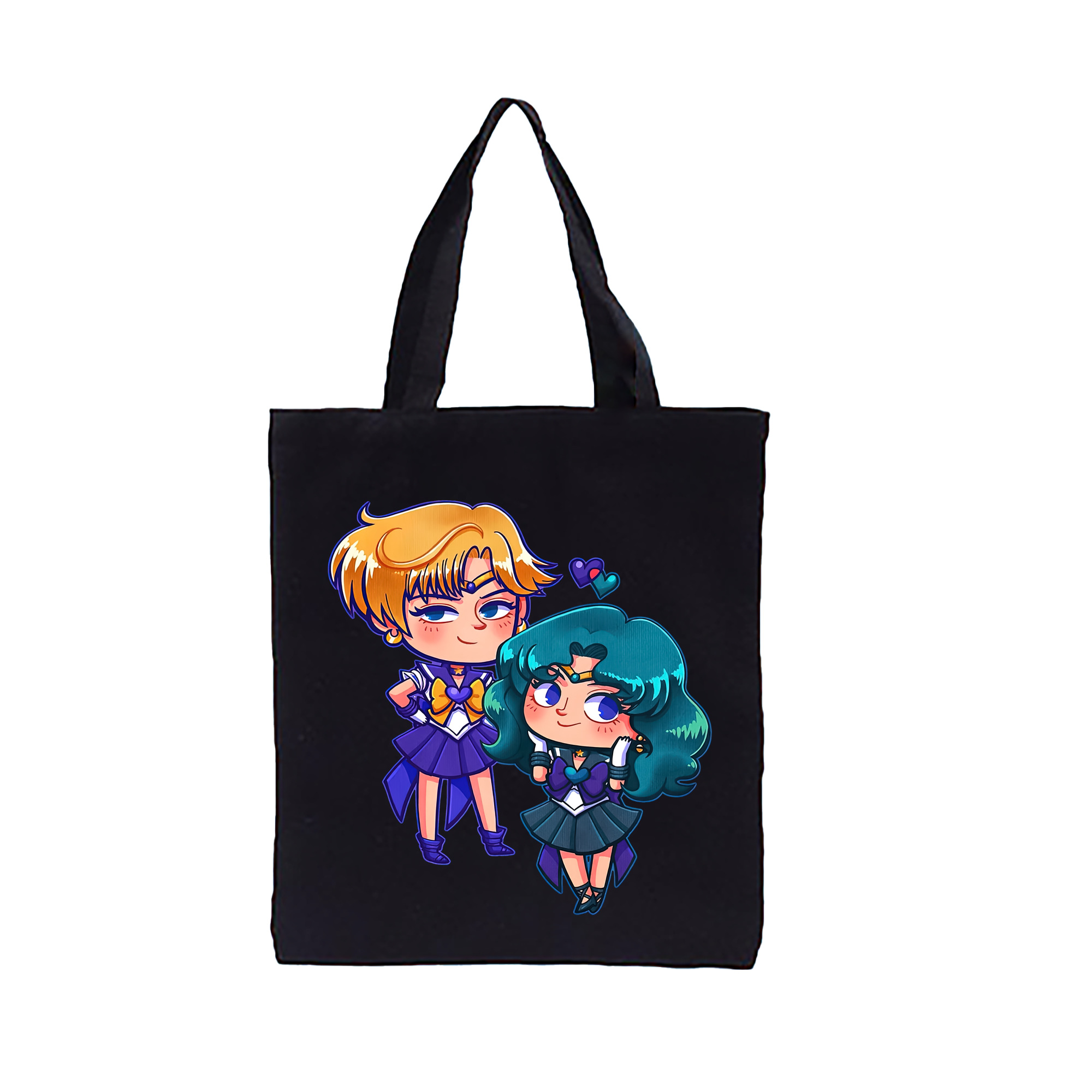 （画像用） 美少女戦士セーラームーン 天王はるか Sailor Moon Tenoh Haruka 縦型キャンバス生地手提げバッグ　トートバッグ