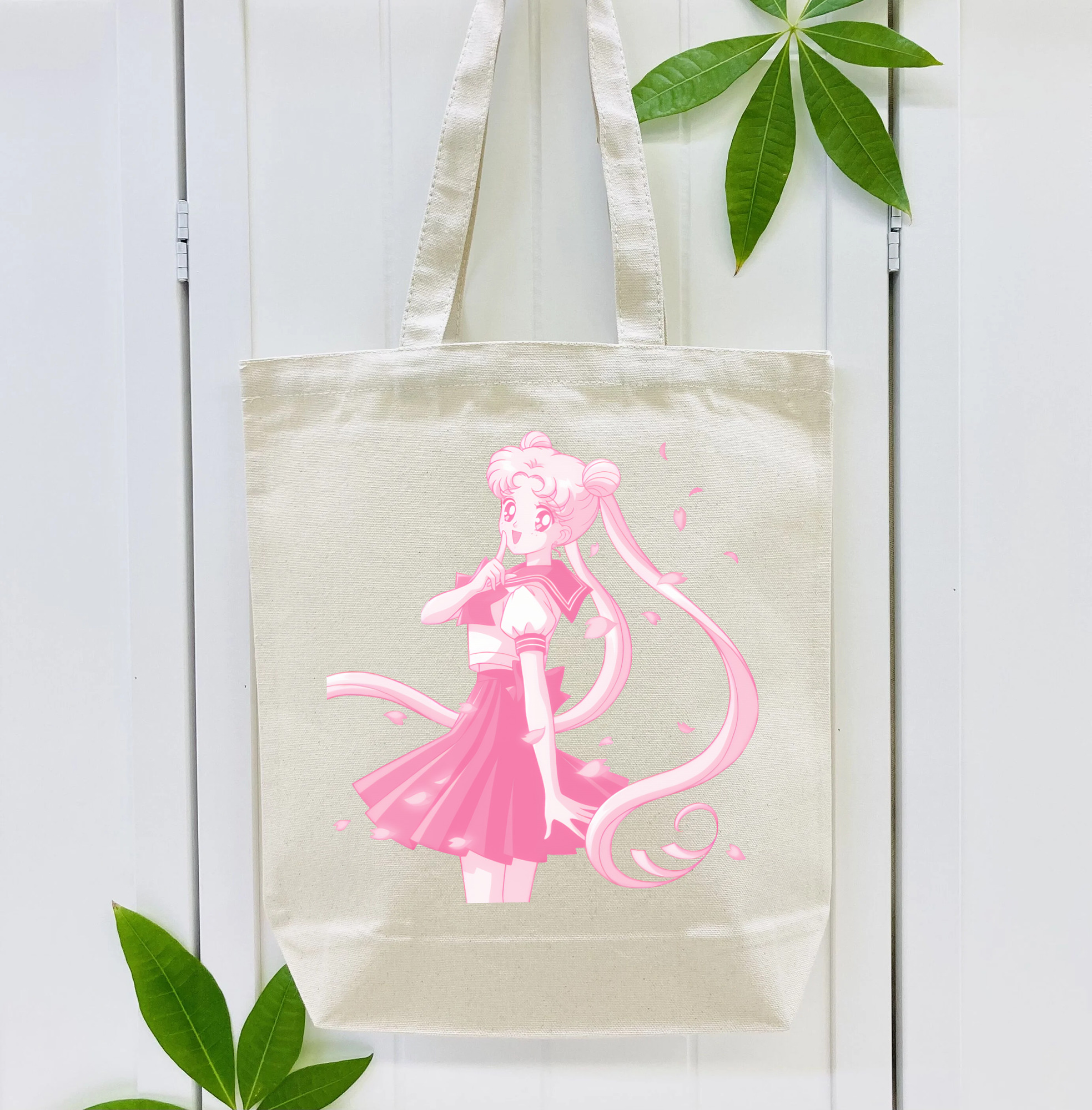 美少女戦士セーラームーン 愛野 美奈子 あいの みなこ Sailor Moon Aino Minako 縦型キャンバス生地手提げバッグ　トートバッグ