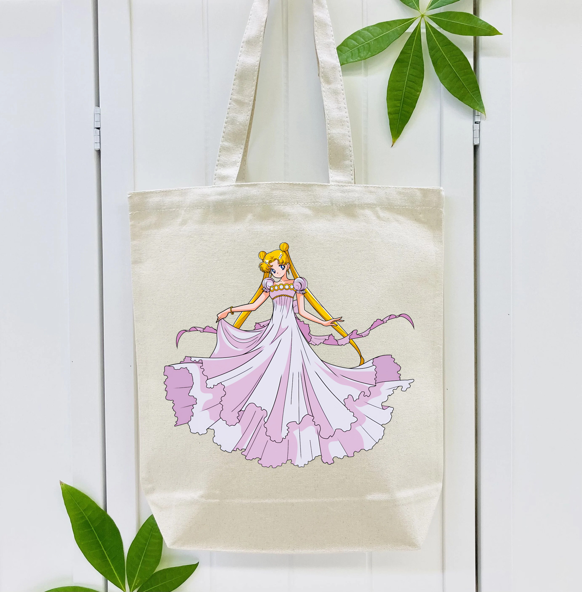 美少女戦士セーラームーン 愛野 美奈子 あいの みなこ Sailor Moon Aino Minako 縦型キャンバス生地手提げバッグ　トートバッグ