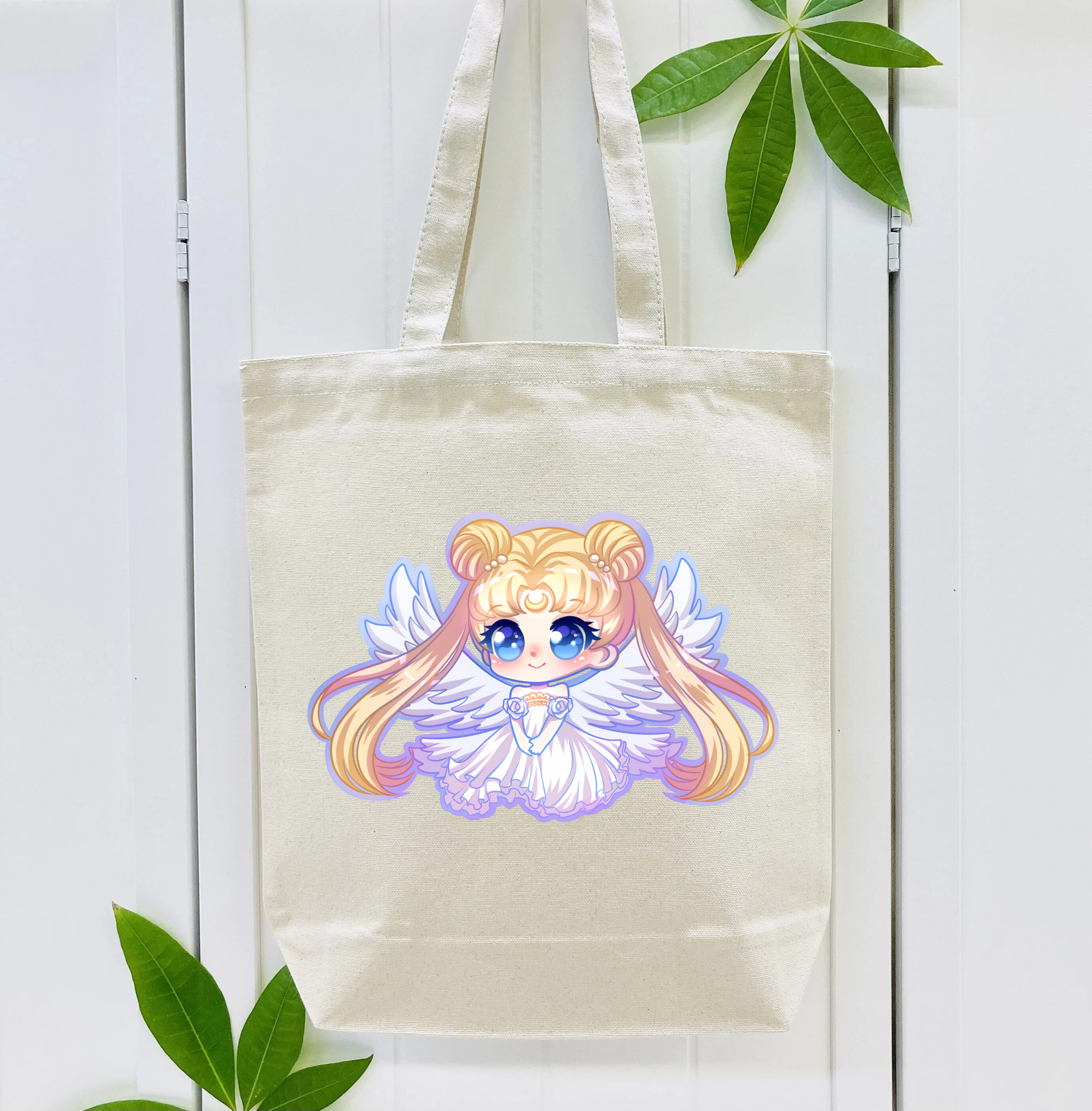美少女戦士セーラームーン 愛野 美奈子 あいの みなこ Sailor Moon Aino Minako 縦型キャンバス生地手提げバッグ　トートバッグ