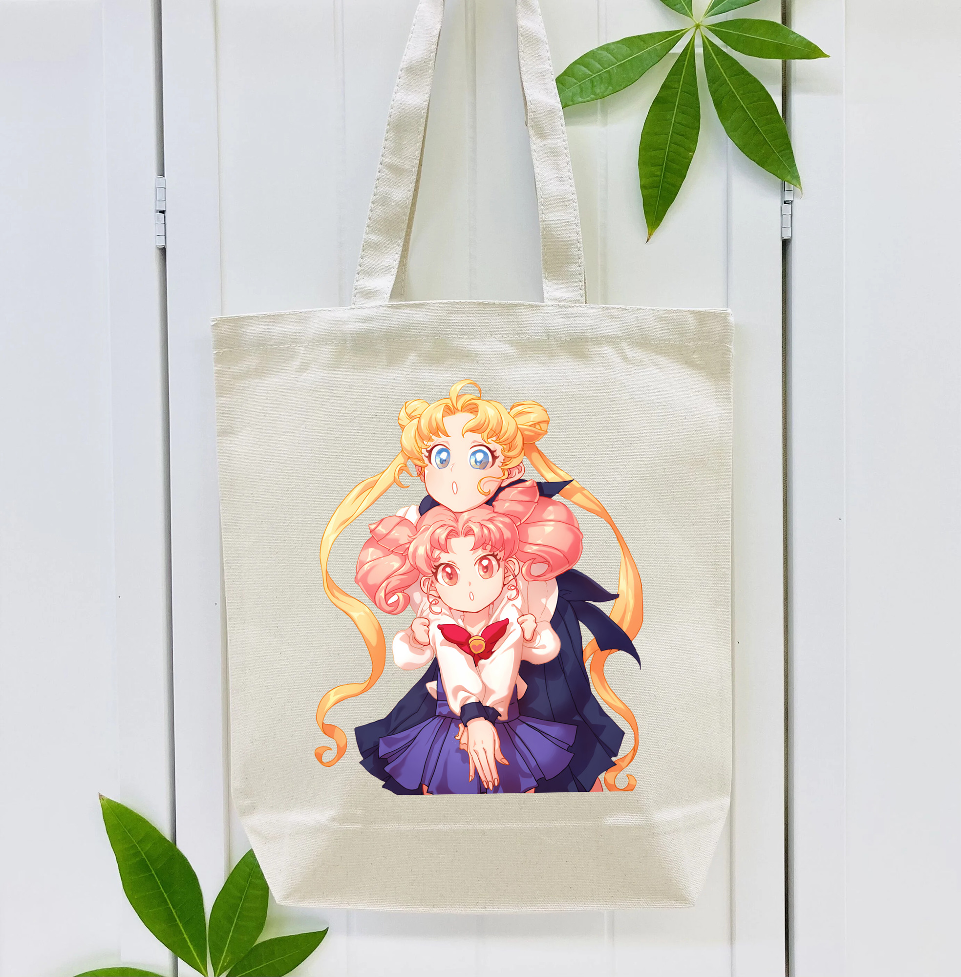 美少女戦士セーラームーン 愛野 美奈子 あいの みなこ Sailor Moon Aino Minako 縦型キャンバス生地手提げバッグ　トートバッグ