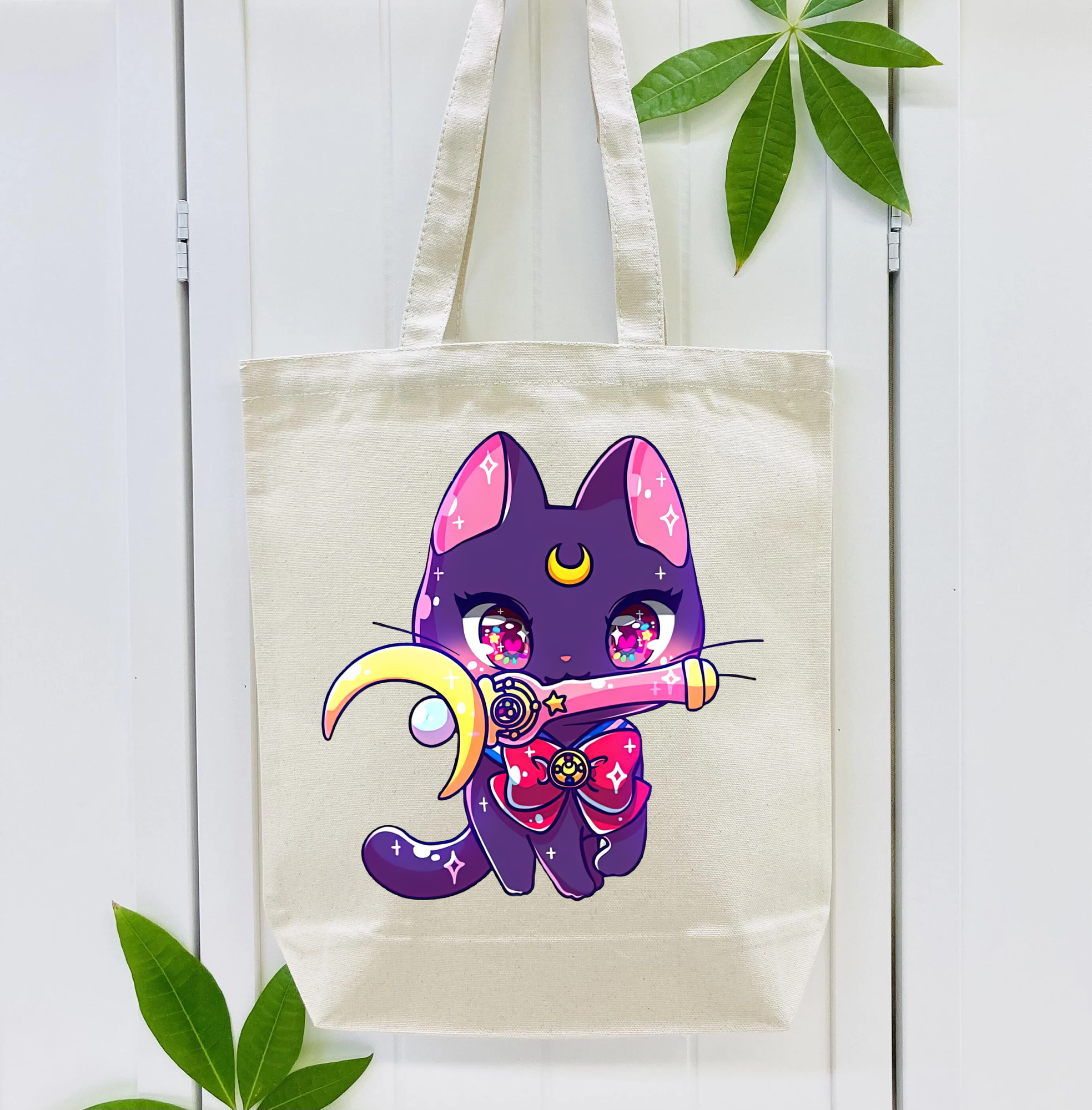 美少女戦士セーラームーン Sailor Moon 縦型キャンバス生地手提げバッグ　トートバッグ