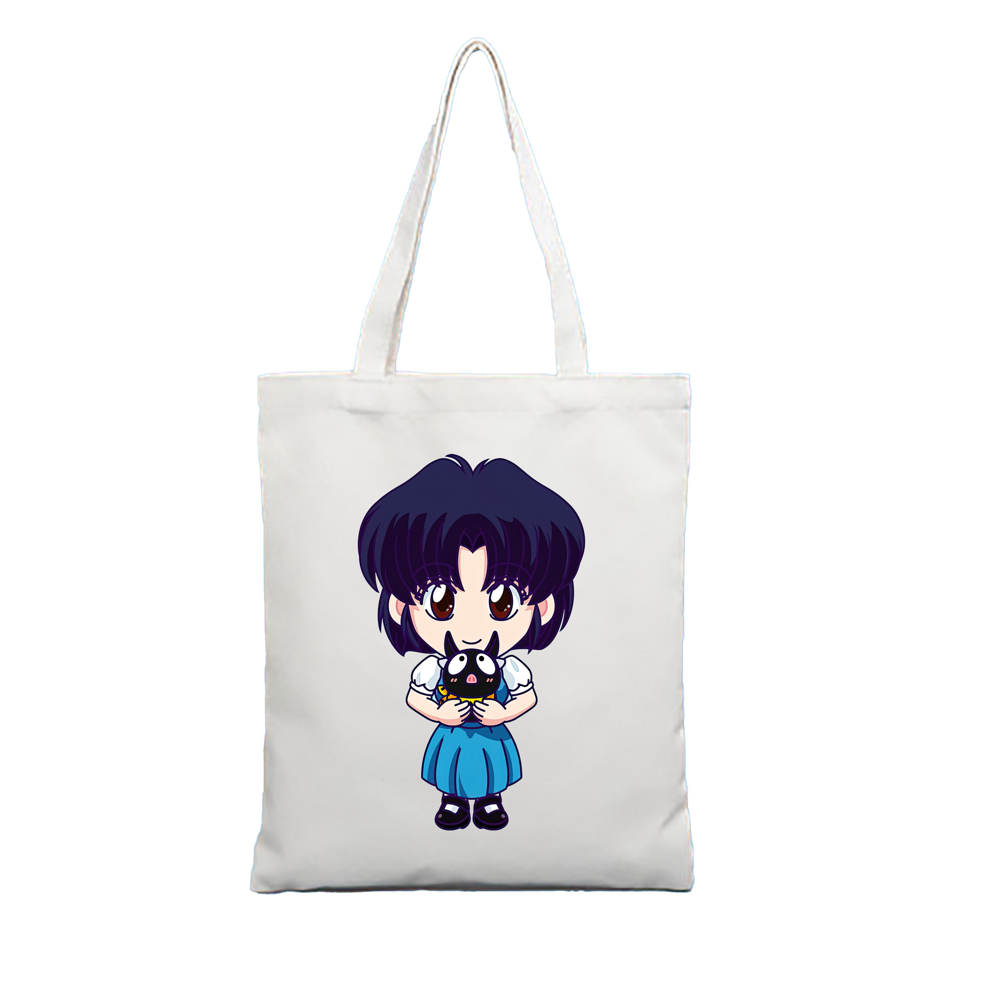 （画像用） 美少女戦士セーラームーン 水野 亜美 みずの あみ Sailor Moon Mizuno Ami 縦型キャンバス生地手提げバッグ　トートバッグ
