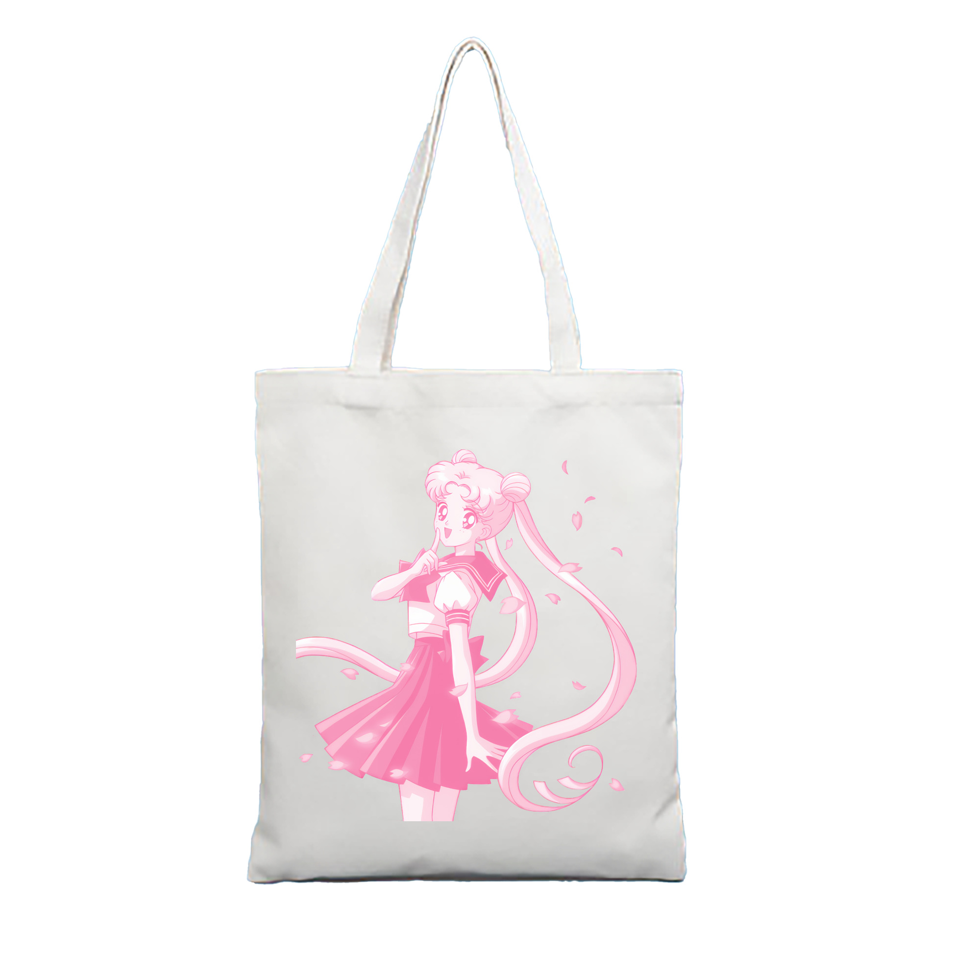 （画像用） 美少女戦士セーラームーン 愛野 美奈子 あいの みなこ Sailor Moon Aino Minako 縦型キャンバス生地手提げバッグ　トートバッグ