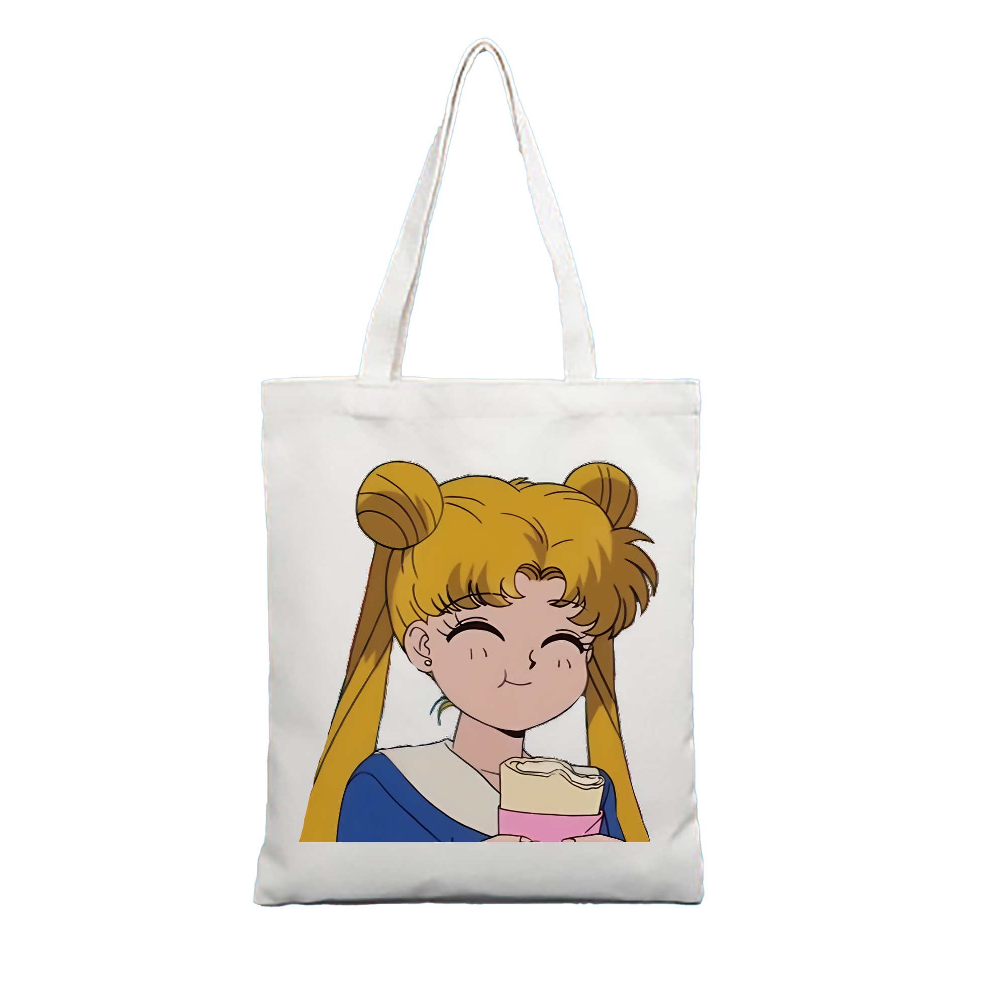 （画像用） 美少女戦士セーラームーン 愛野 美奈子 あいの みなこ Sailor Moon Aino Minako 縦型キャンバス生地手提げバッグ　トートバッグ