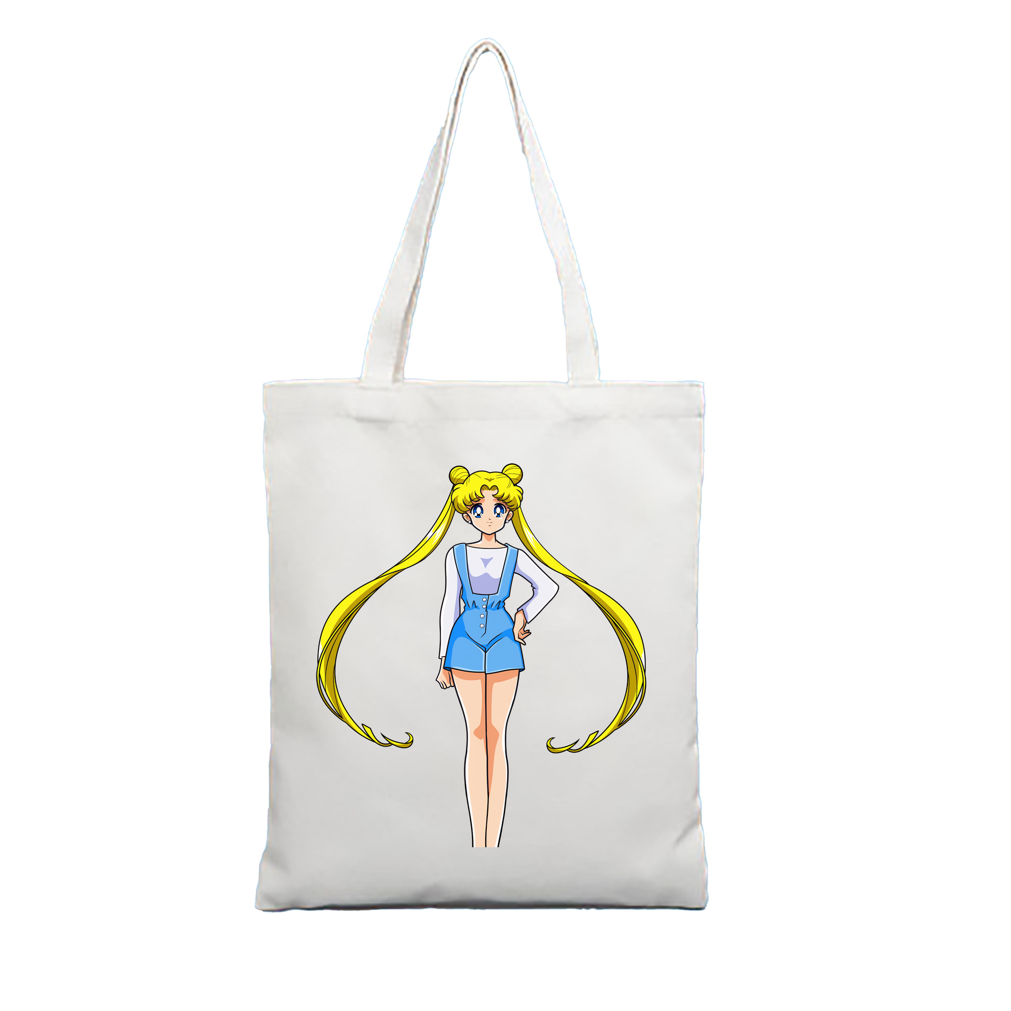 （画像用） 美少女戦士セーラームーン 愛野 美奈子 あいの みなこ Sailor Moon Aino Minako 縦型キャンバス生地手提げバッグ　トートバッグ