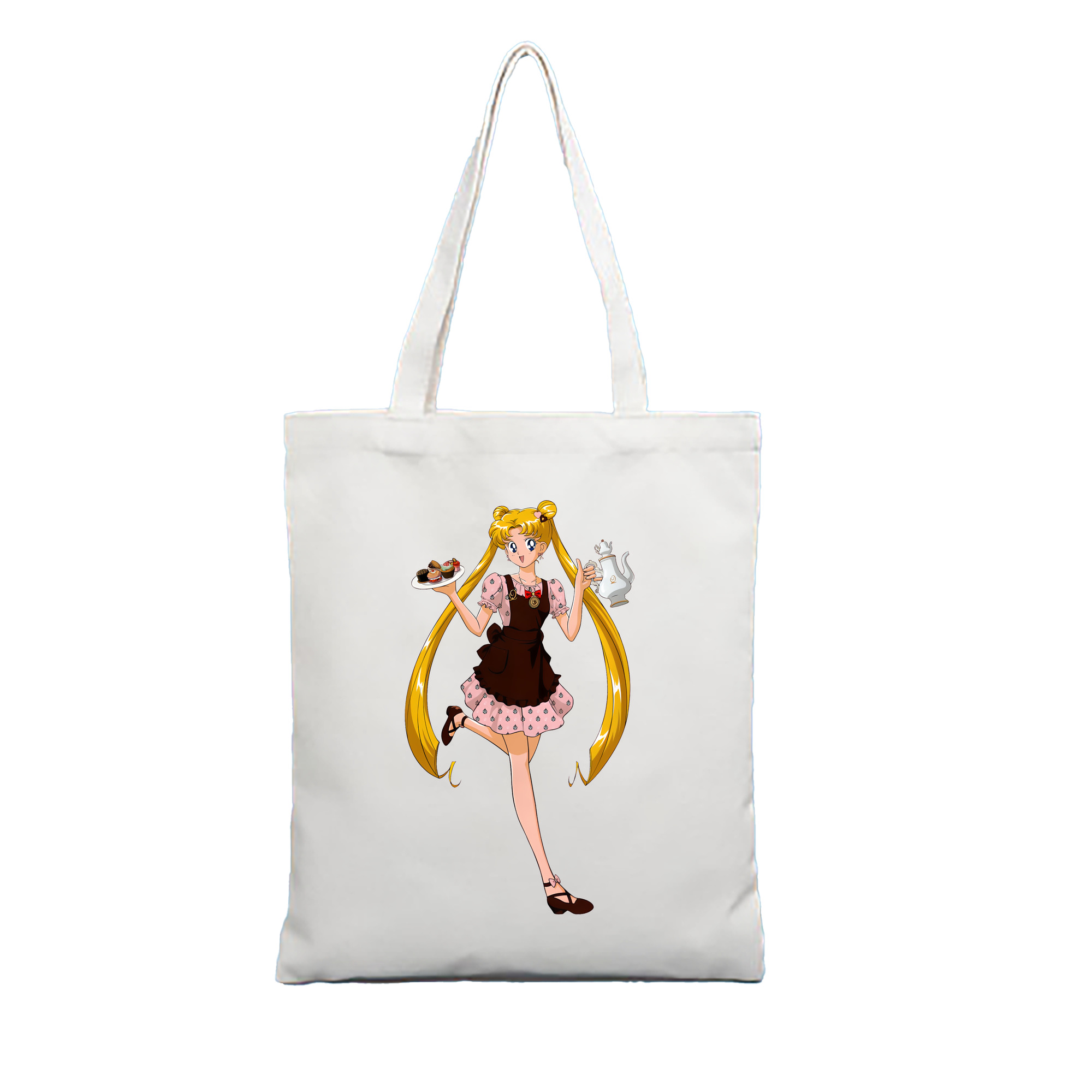 （画像用） 美少女戦士セーラームーン 愛野 美奈子 あいの みなこ Sailor Moon Aino Minako 縦型キャンバス生地手提げバッグ　トートバッグ
