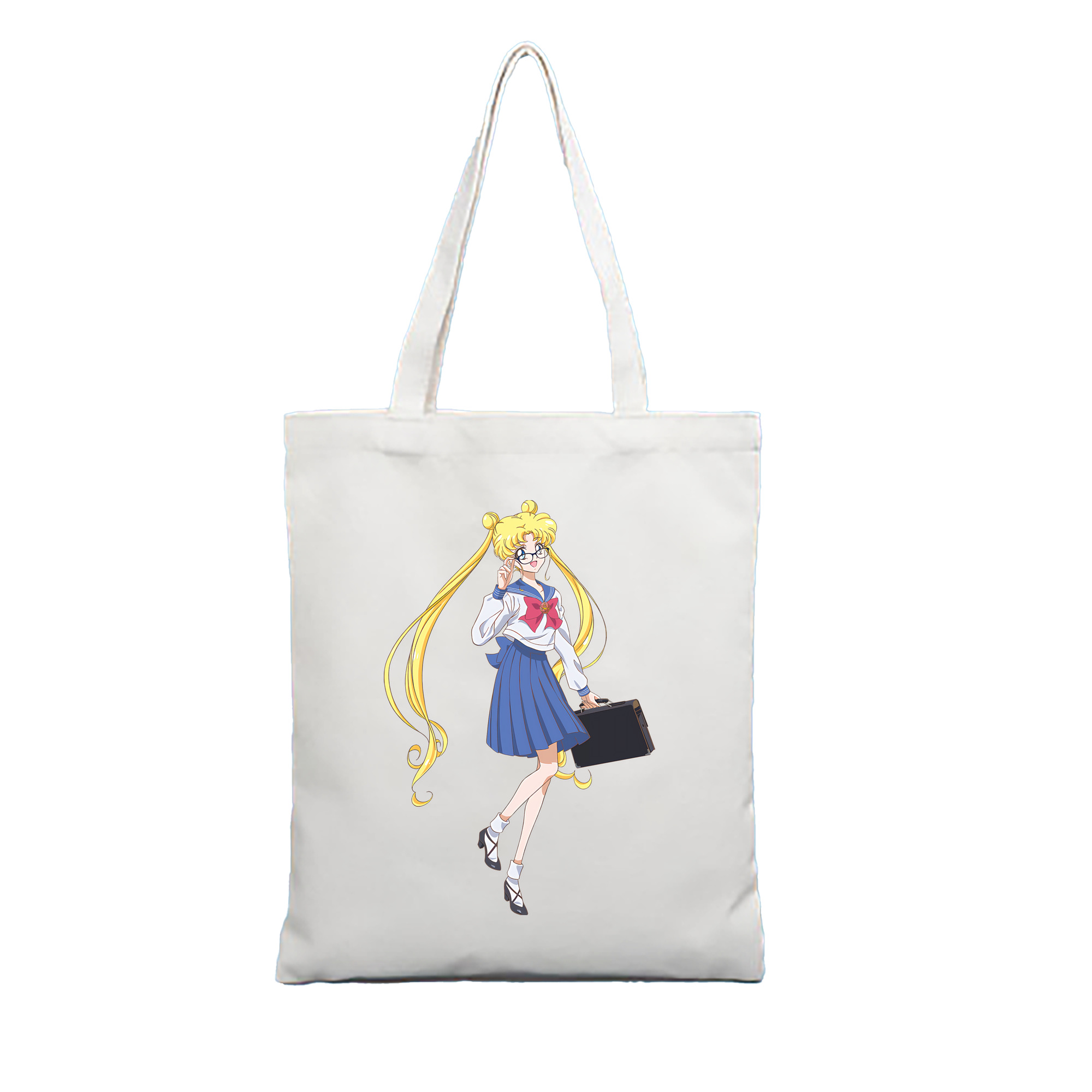 （画像用） 美少女戦士セーラームーン 愛野 美奈子 あいの みなこ Sailor Moon Aino Minako 縦型キャンバス生地手提げバッグ　トートバッグ