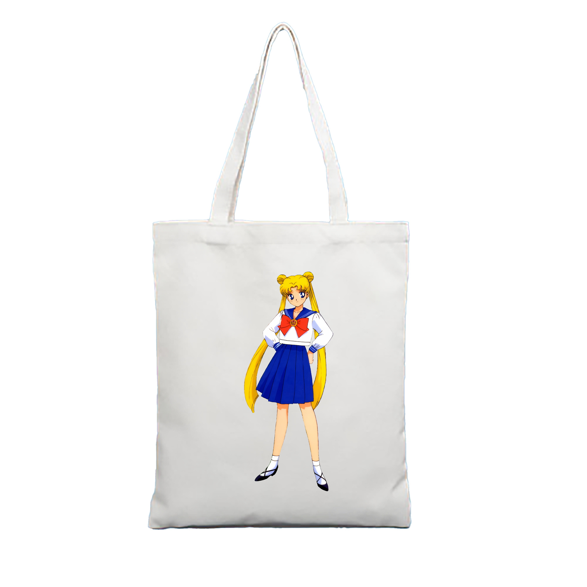（画像用） 美少女戦士セーラームーン 愛野 美奈子 あいの みなこ Sailor Moon Aino Minako 縦型キャンバス生地手提げバッグ　トートバッグ