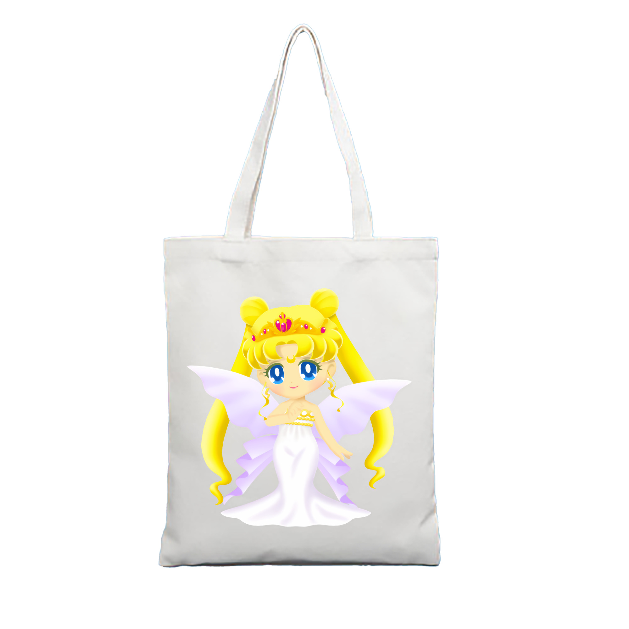 （画像用） 美少女戦士セーラームーン 愛野 美奈子 あいの みなこ Sailor Moon Aino Minako 縦型キャンバス生地手提げバッグ　トートバッグ