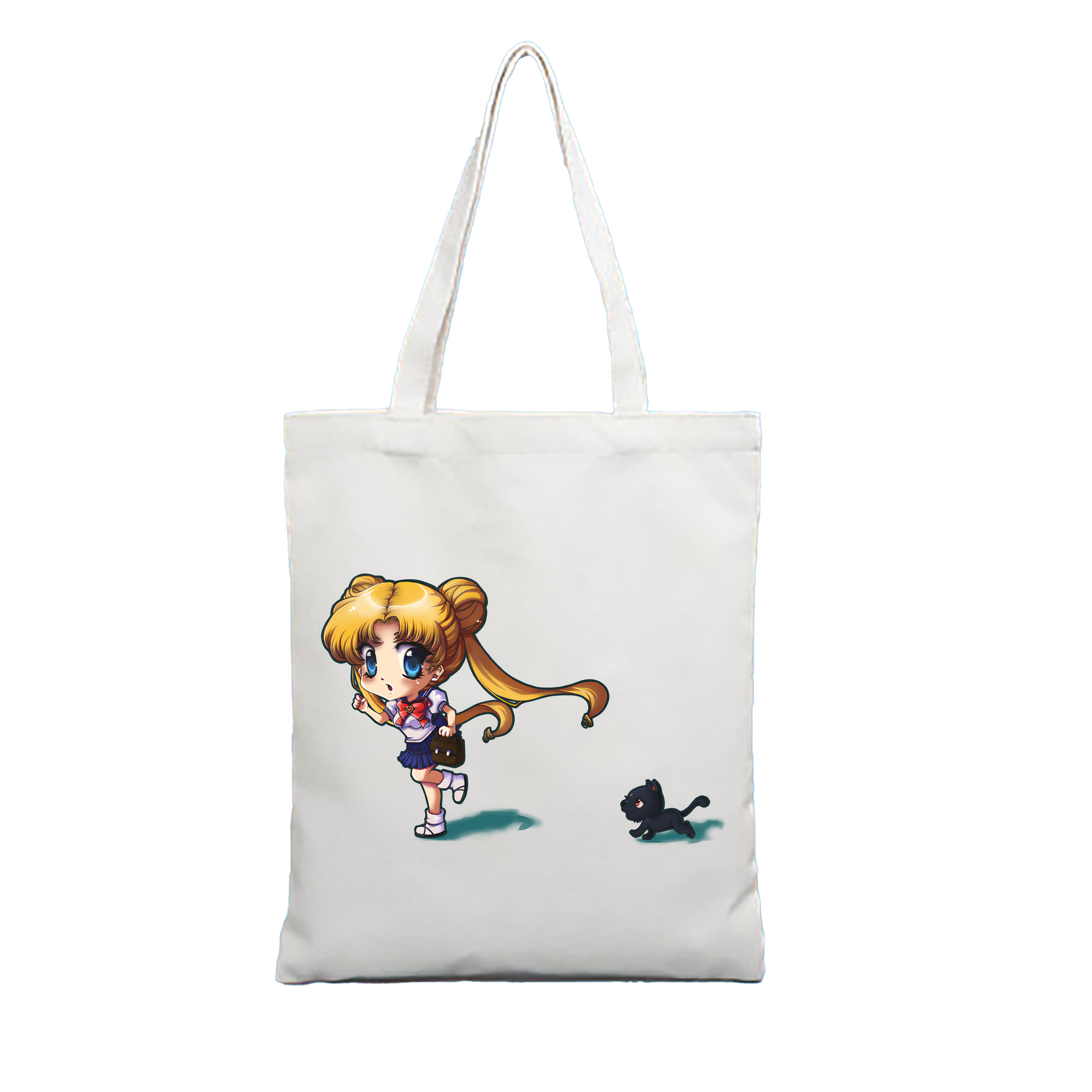 （画像用） 美少女戦士セーラームーン 愛野 美奈子 あいの みなこ Sailor Moon Aino Minako 縦型キャンバス生地手提げバッグ　トートバッグ