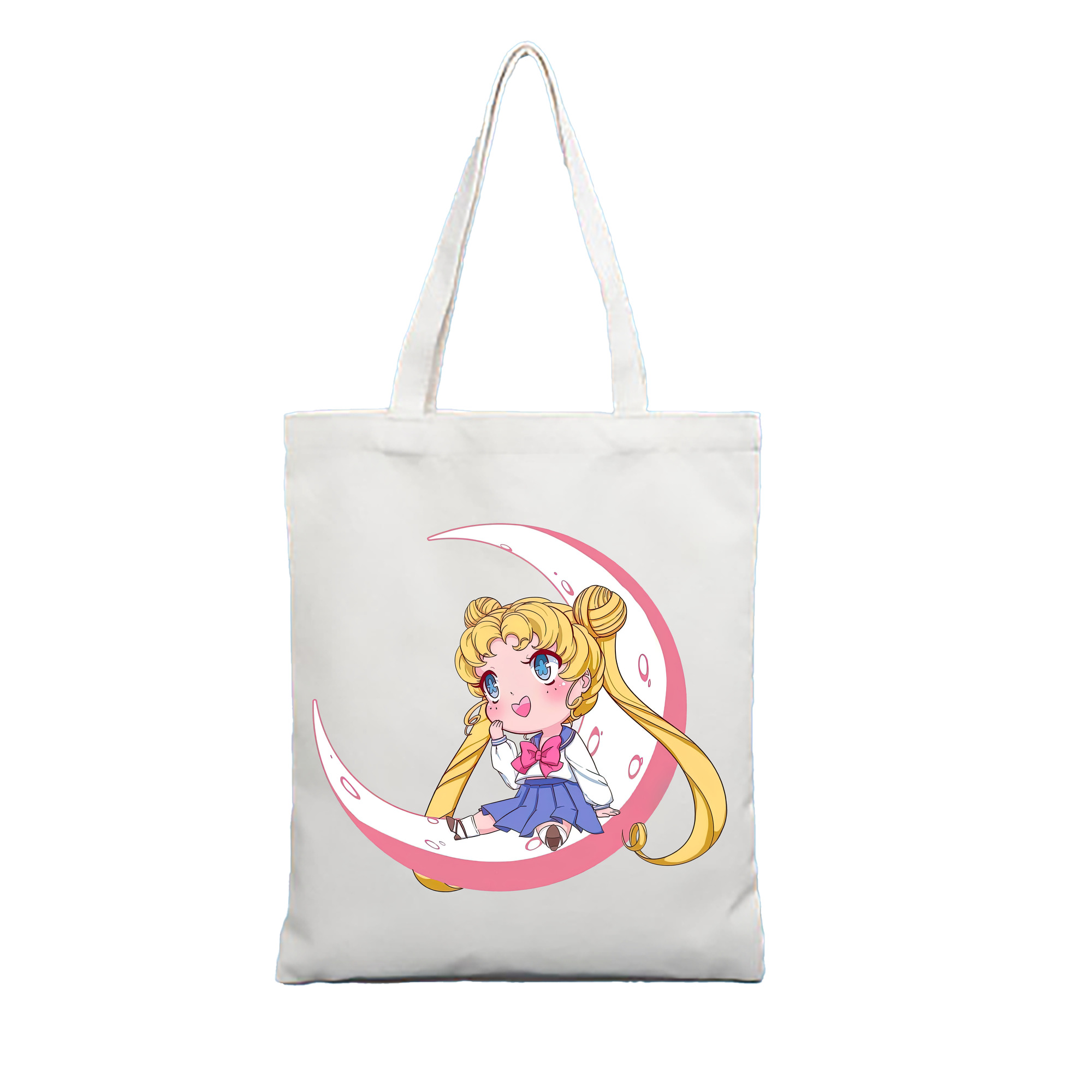 （画像用） 美少女戦士セーラームーン 愛野 美奈子 あいの みなこ Sailor Moon Aino Minako 縦型キャンバス生地手提げバッグ　トートバッグ