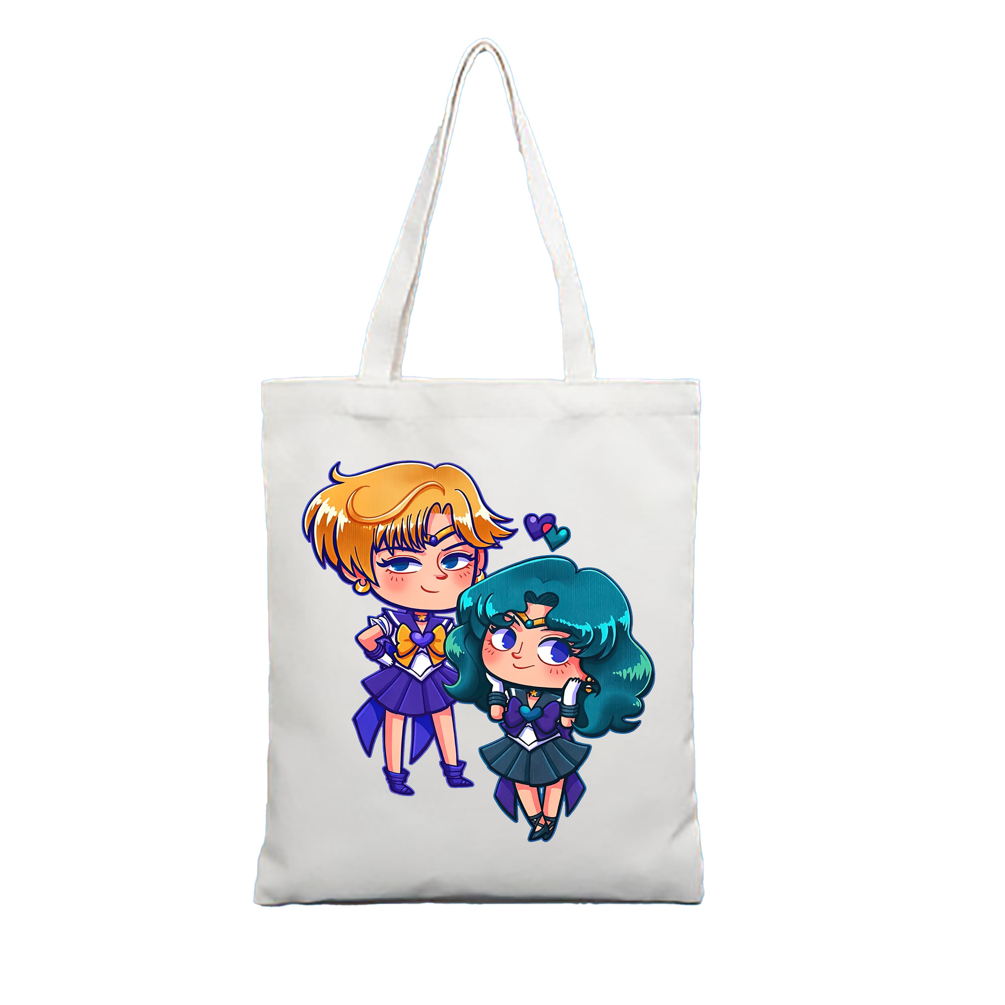 （画像用） 美少女戦士セーラームーン 天王はるか Sailor Moon Tenoh Haruka 縦型キャンバス生地手提げバッグ　トートバッグ