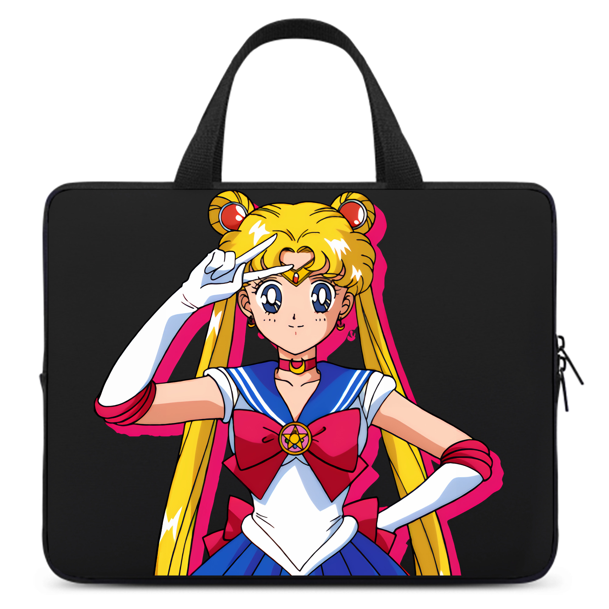 （画像用） 美少女戦士セーラームーン 月野 うさぎ つきの うさぎ Sailor Moon Tsukino Usagi 手提げノートパソコンバッグ