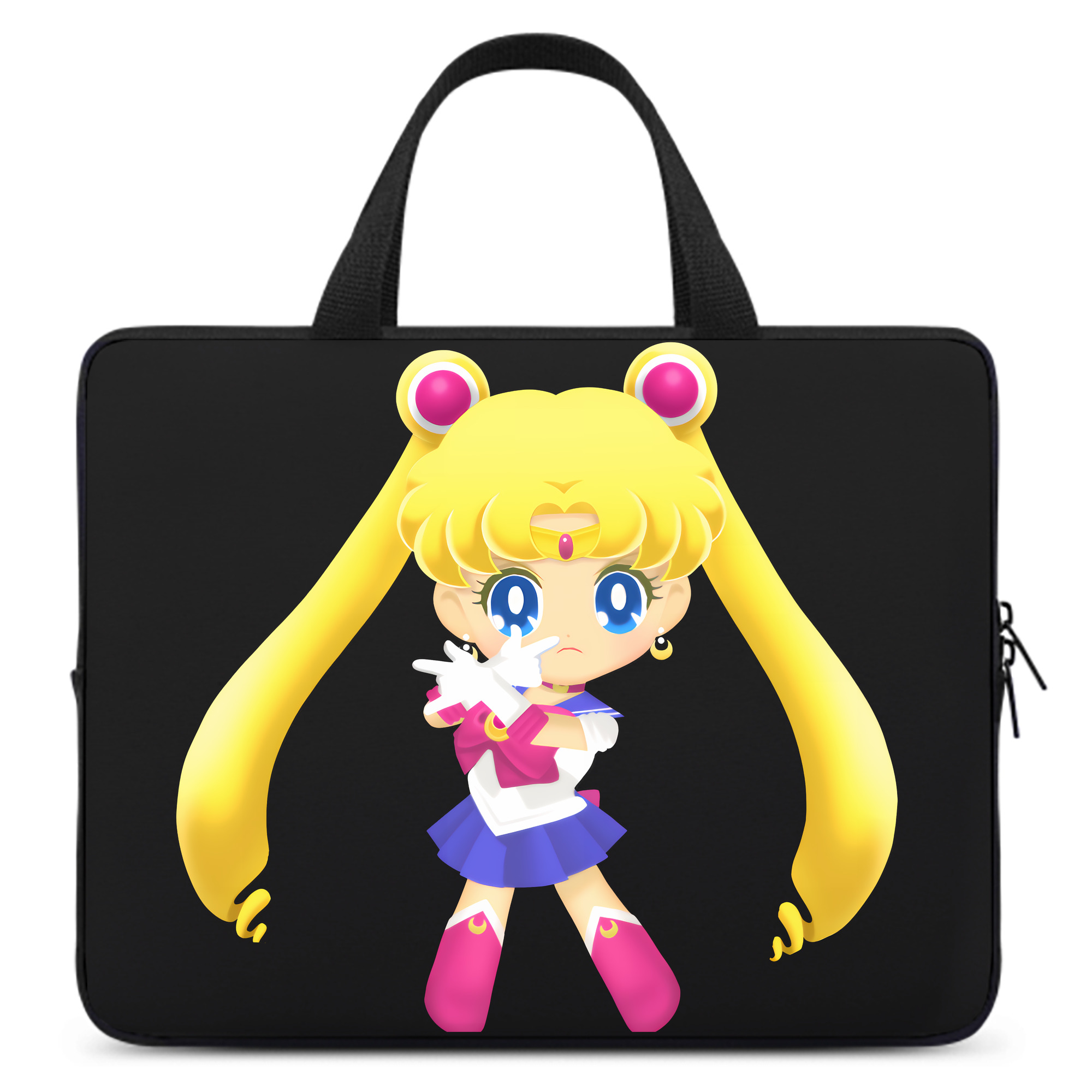（画像用） 美少女戦士セーラームーン 月野 うさぎ つきの うさぎ Sailor Moon Tsukino Usagi 手提げノートパソコンバッグ