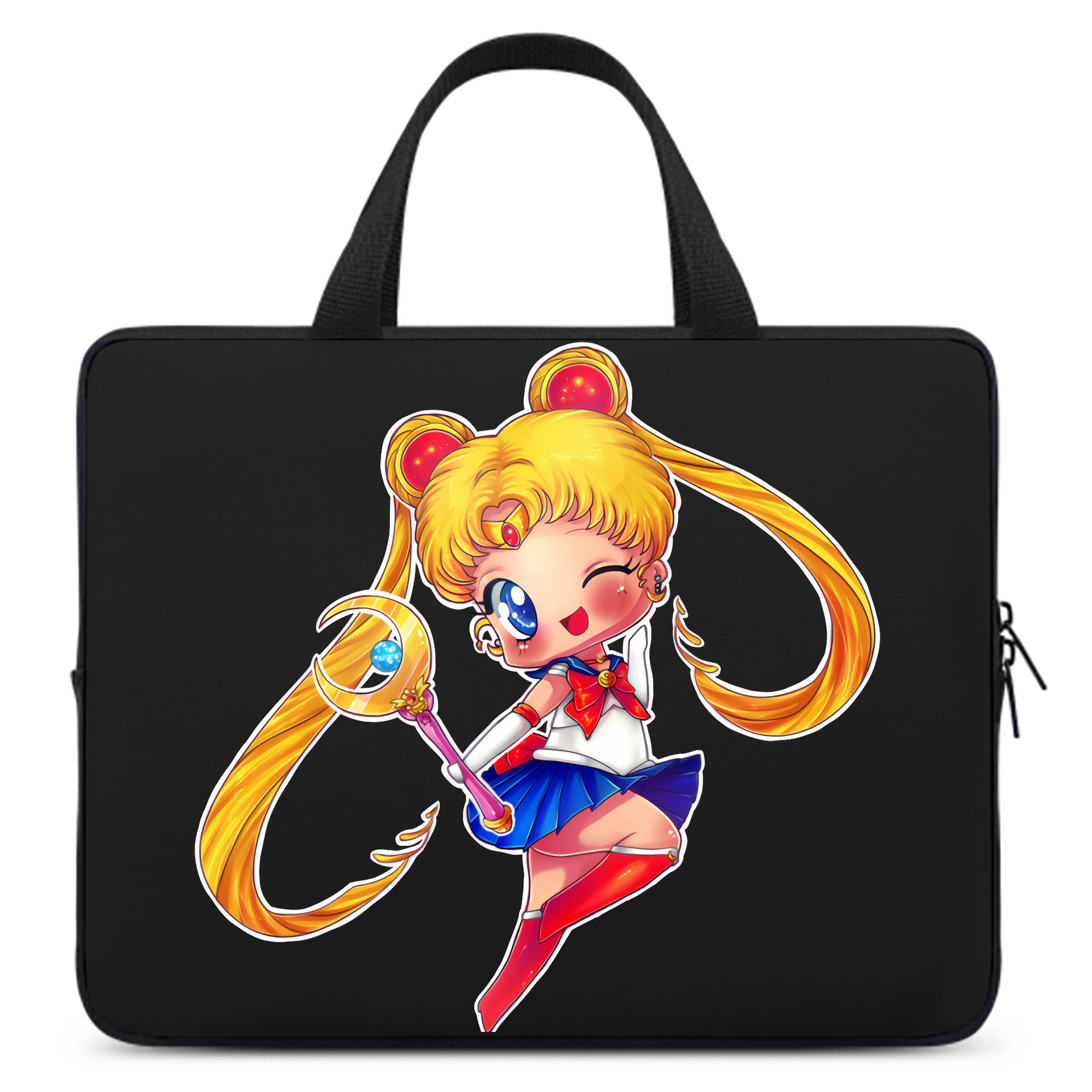 （画像用） 美少女戦士セーラームーン 月野 うさぎ つきの うさぎ Sailor Moon Tsukino Usagi 手提げノートパソコンバッグ