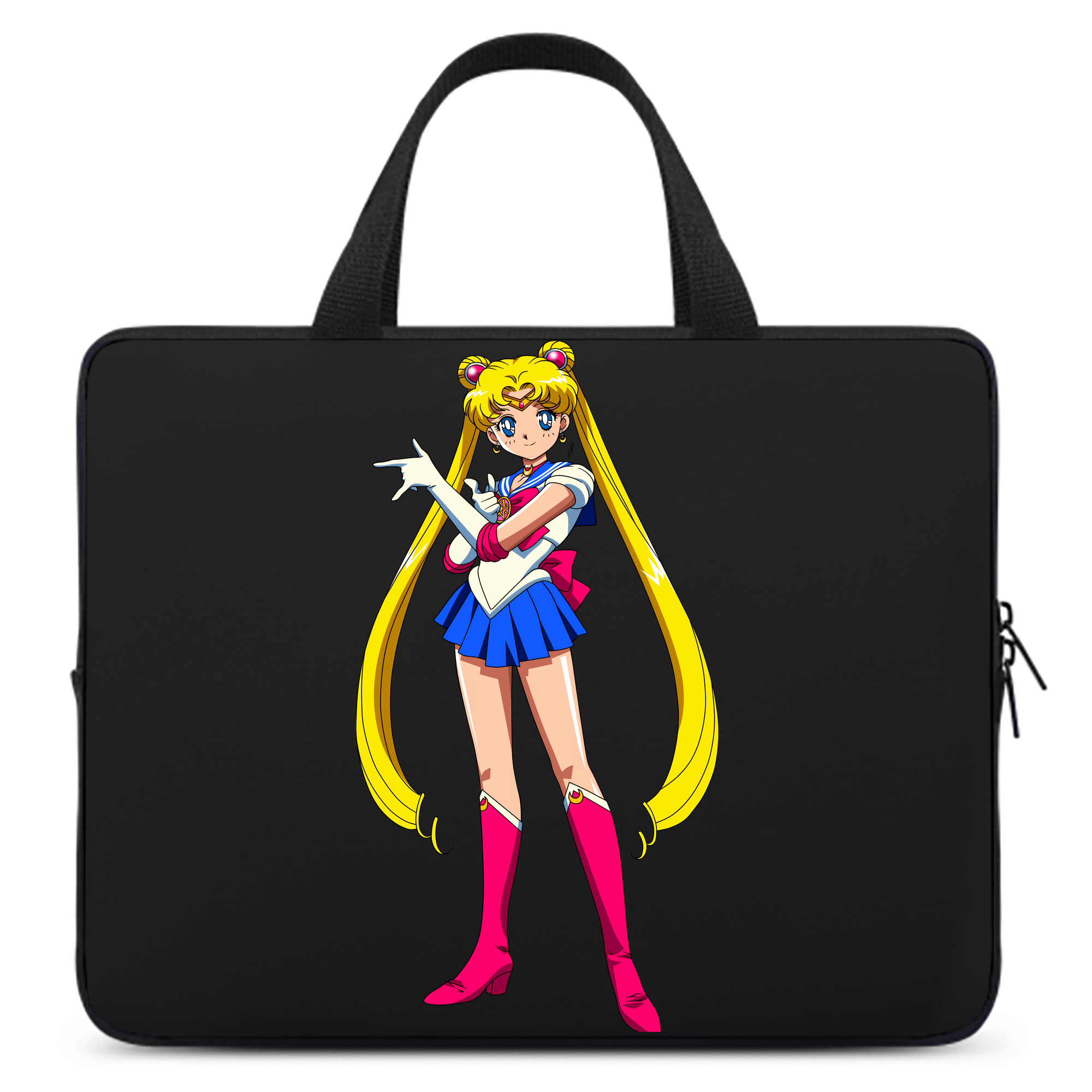（画像用） 美少女戦士セーラームーン 月野 うさぎ つきの うさぎ Sailor Moon Tsukino Usagi 手提げノートパソコンバッグ