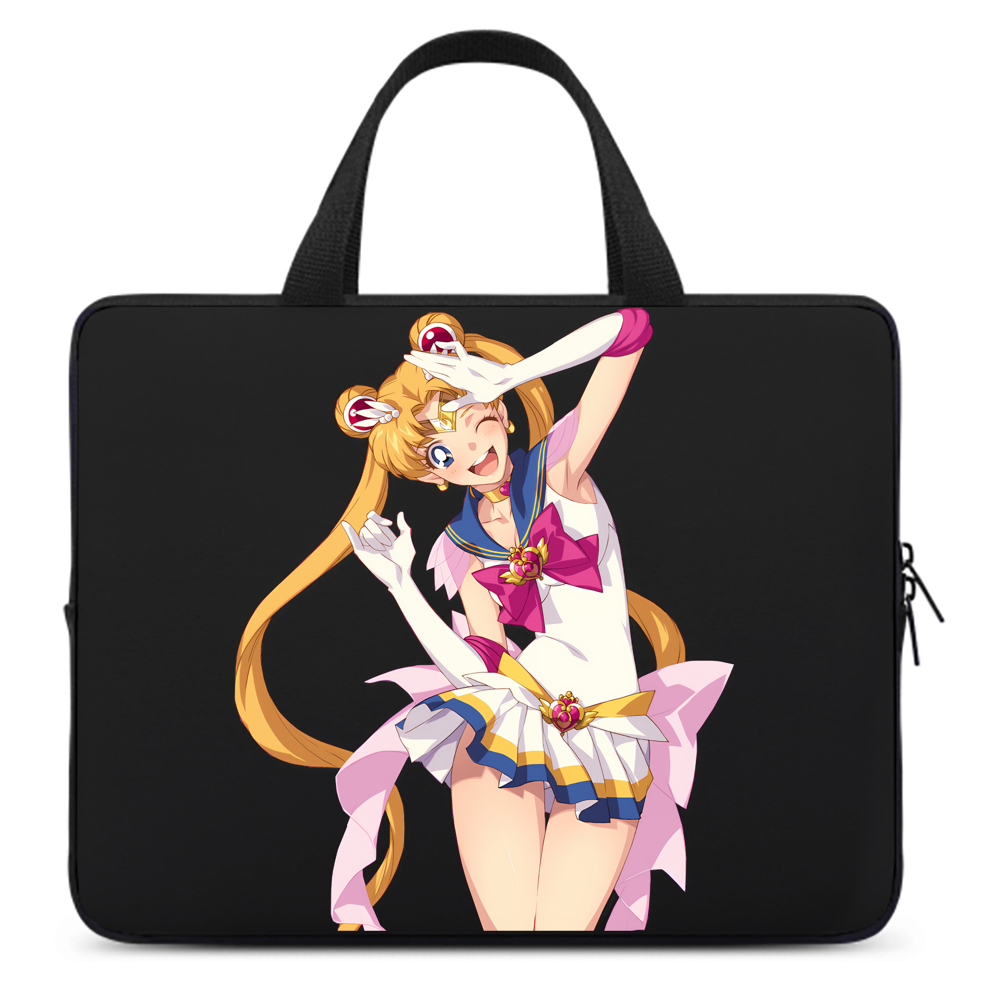 （画像用） 美少女戦士セーラームーン 月野 うさぎ つきの うさぎ Sailor Moon Tsukino Usagi 手提げノートパソコンバッグ