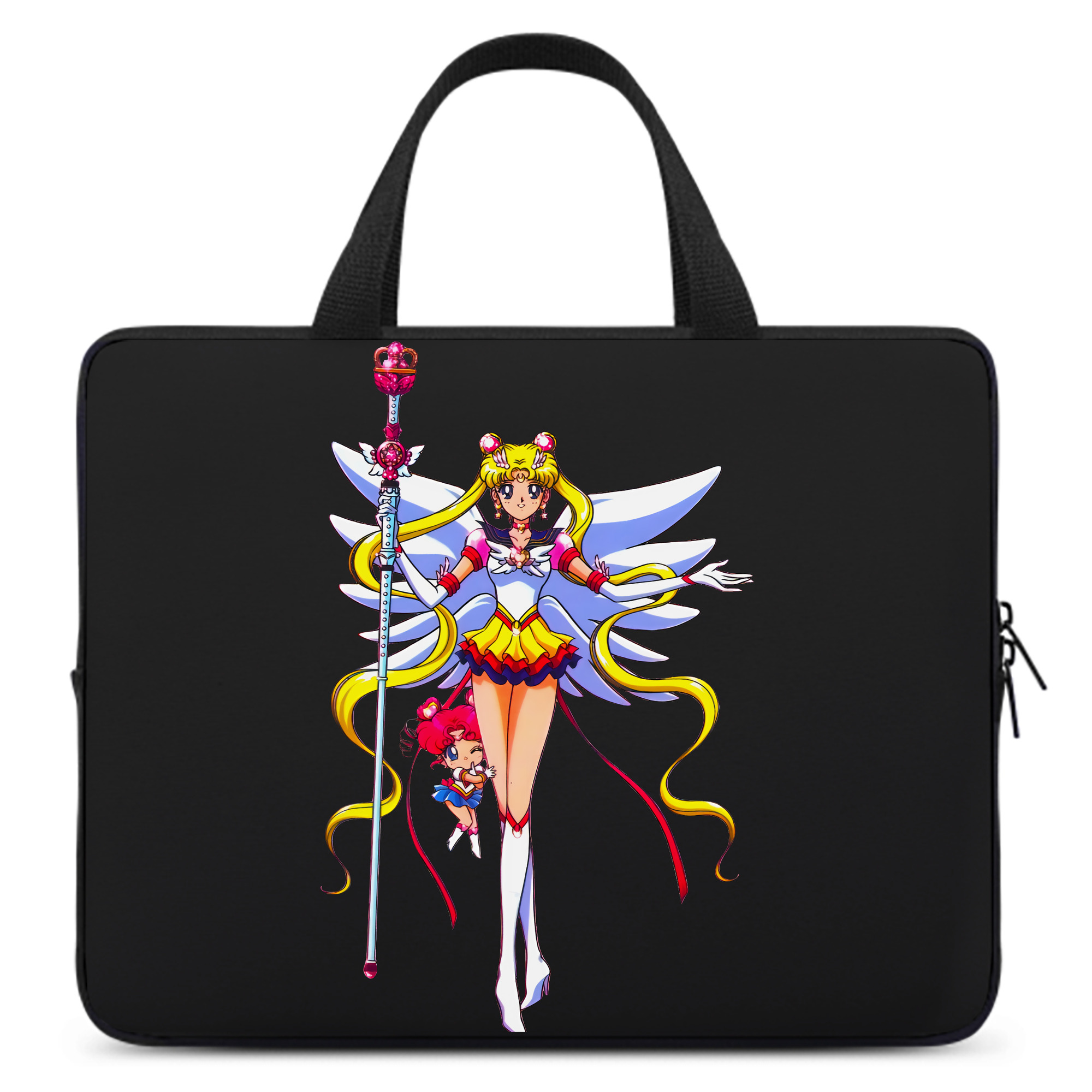 （画像用） 美少女戦士セーラームーン 月野 うさぎ つきの うさぎ Sailor Moon Tsukino Usagi 手提げノートパソコンバッグ
