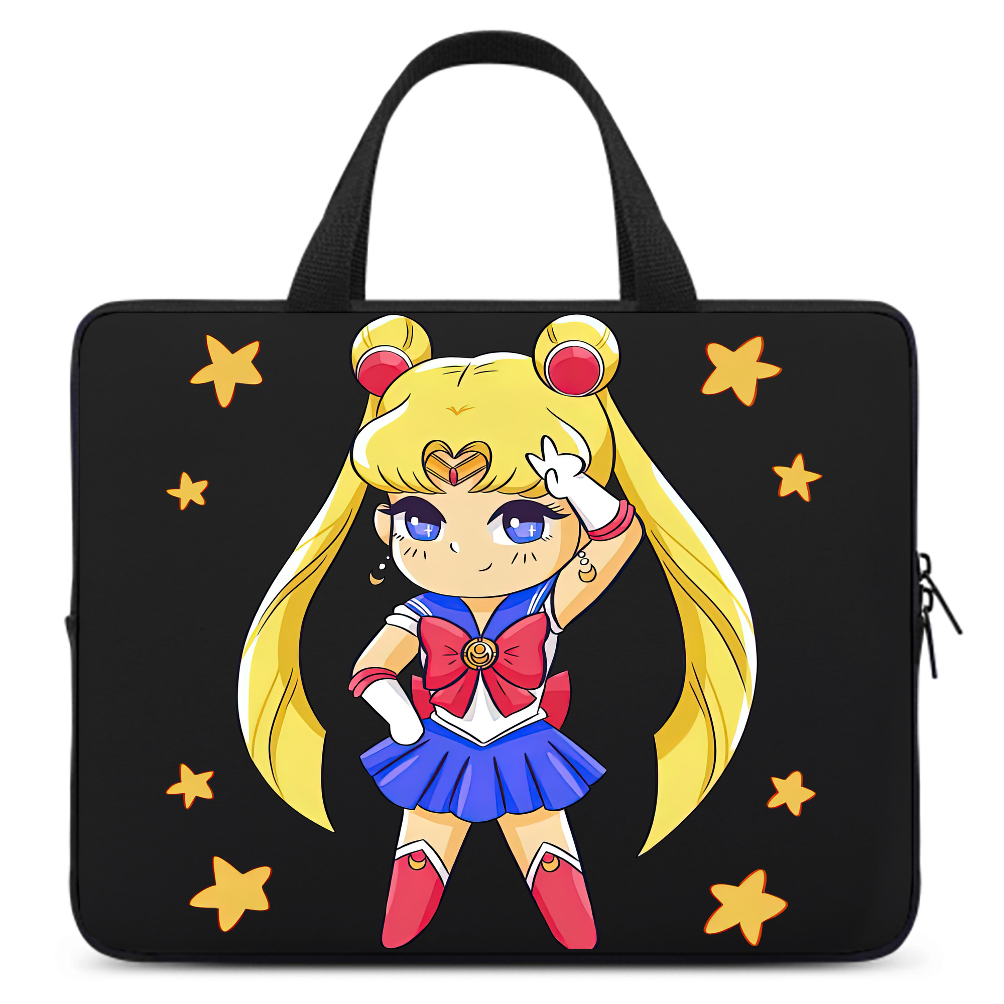 （画像用） 美少女戦士セーラームーン 月野 うさぎ つきの うさぎ Sailor Moon Tsukino Usagi 手提げノートパソコンバッグ