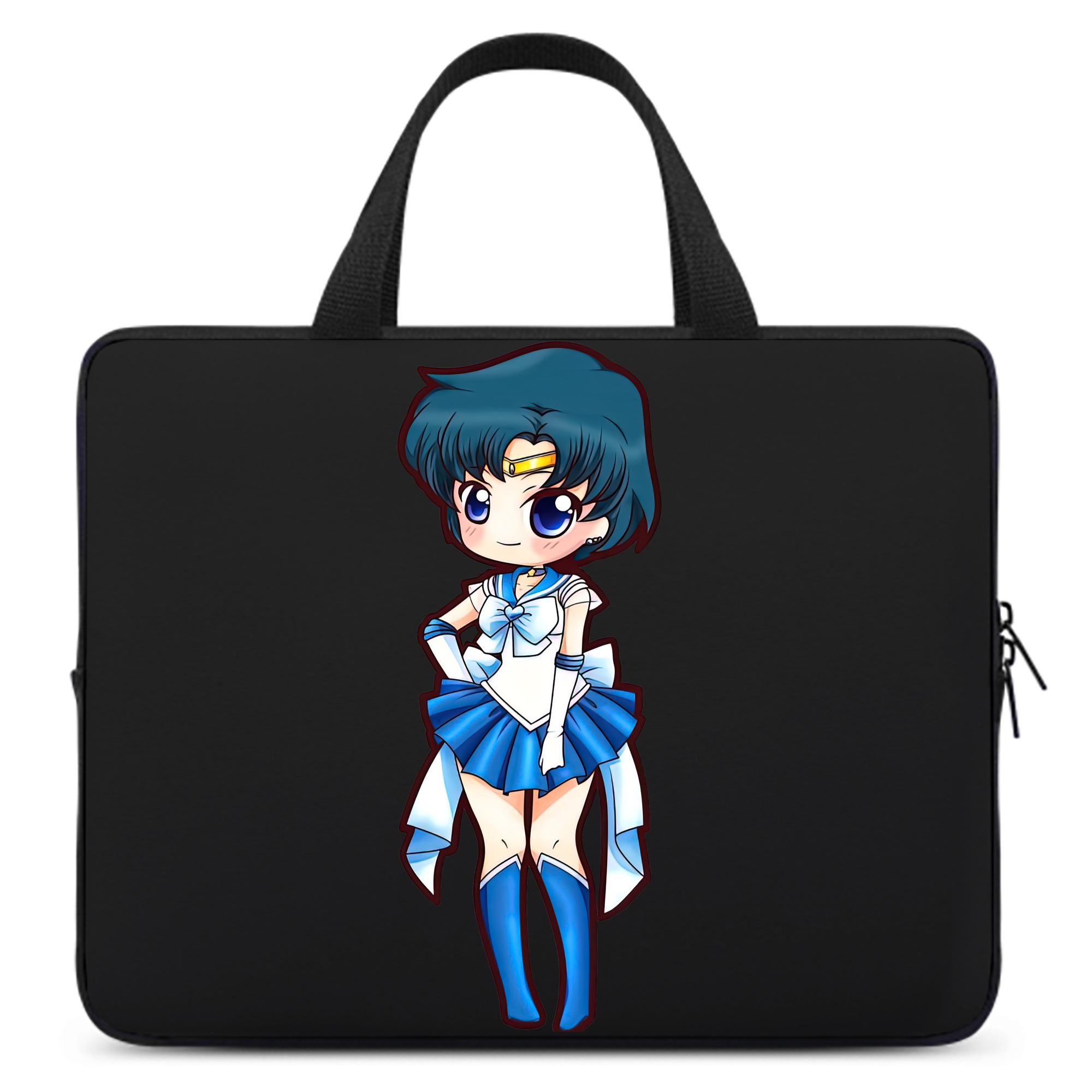 （画像用） 美少女戦士セーラームーン 水野 亜美 みずの あみ Sailor Moon Mizuno Ami 手提げノートパソコンバッグ