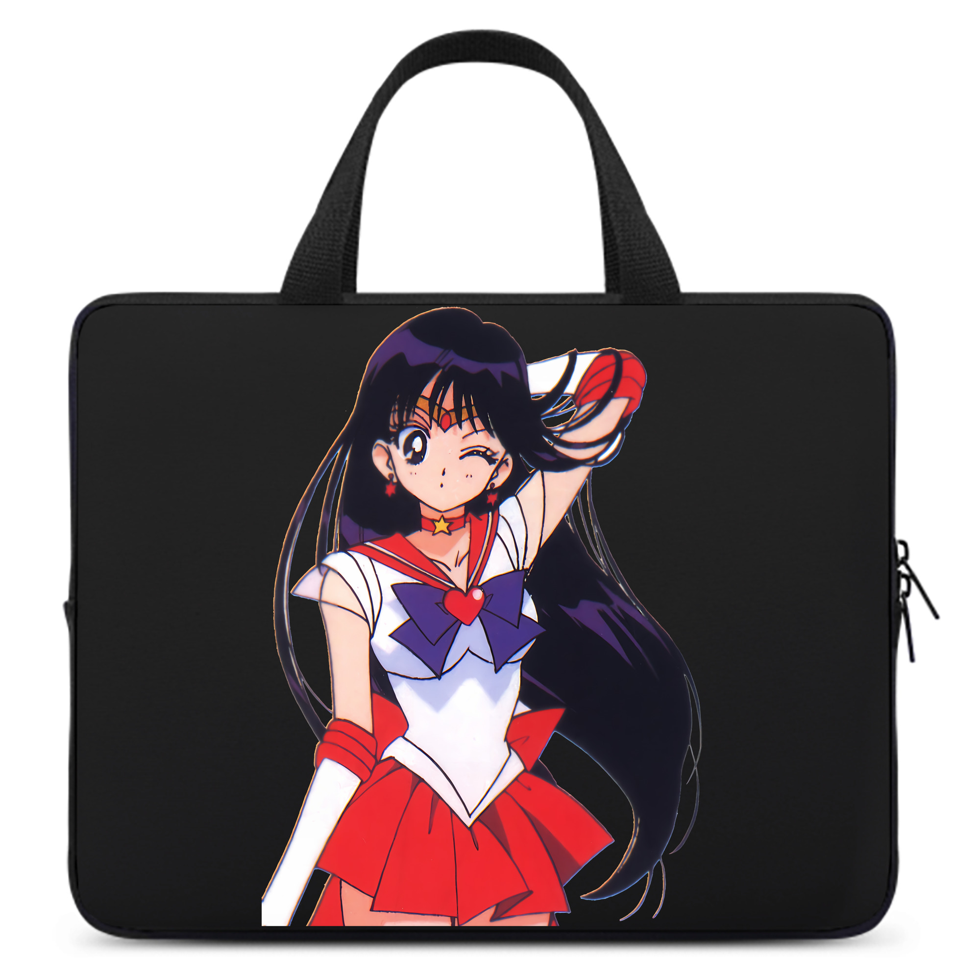 （画像用） 美少女戦士セーラームーン 火野レイ ひの レイ Sailor Moon Hino Rei （セーラーマーズ,Sailor Mars） 手提げノートパソコンバッグ