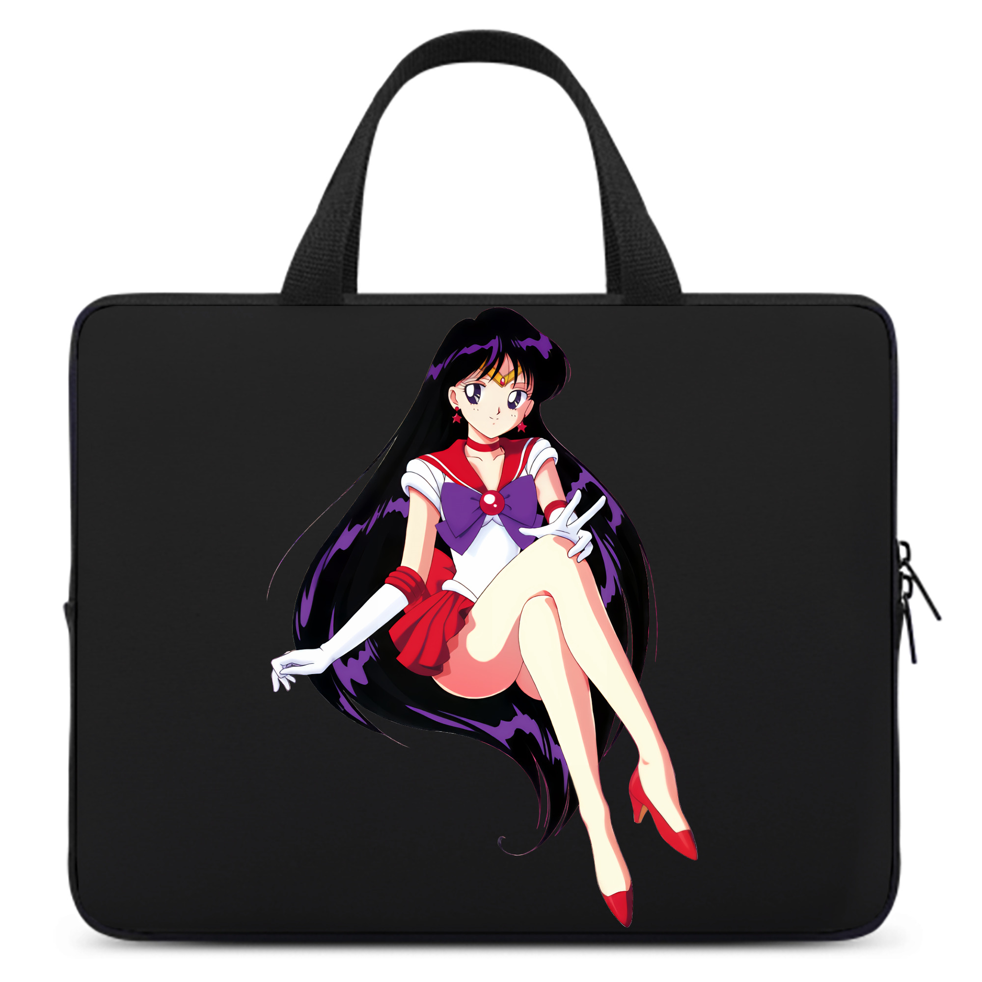 （画像用） 美少女戦士セーラームーン 火野レイ ひの レイ Sailor Moon Hino Rei （セーラーマーズ,Sailor Mars） 手提げノートパソコンバッグ