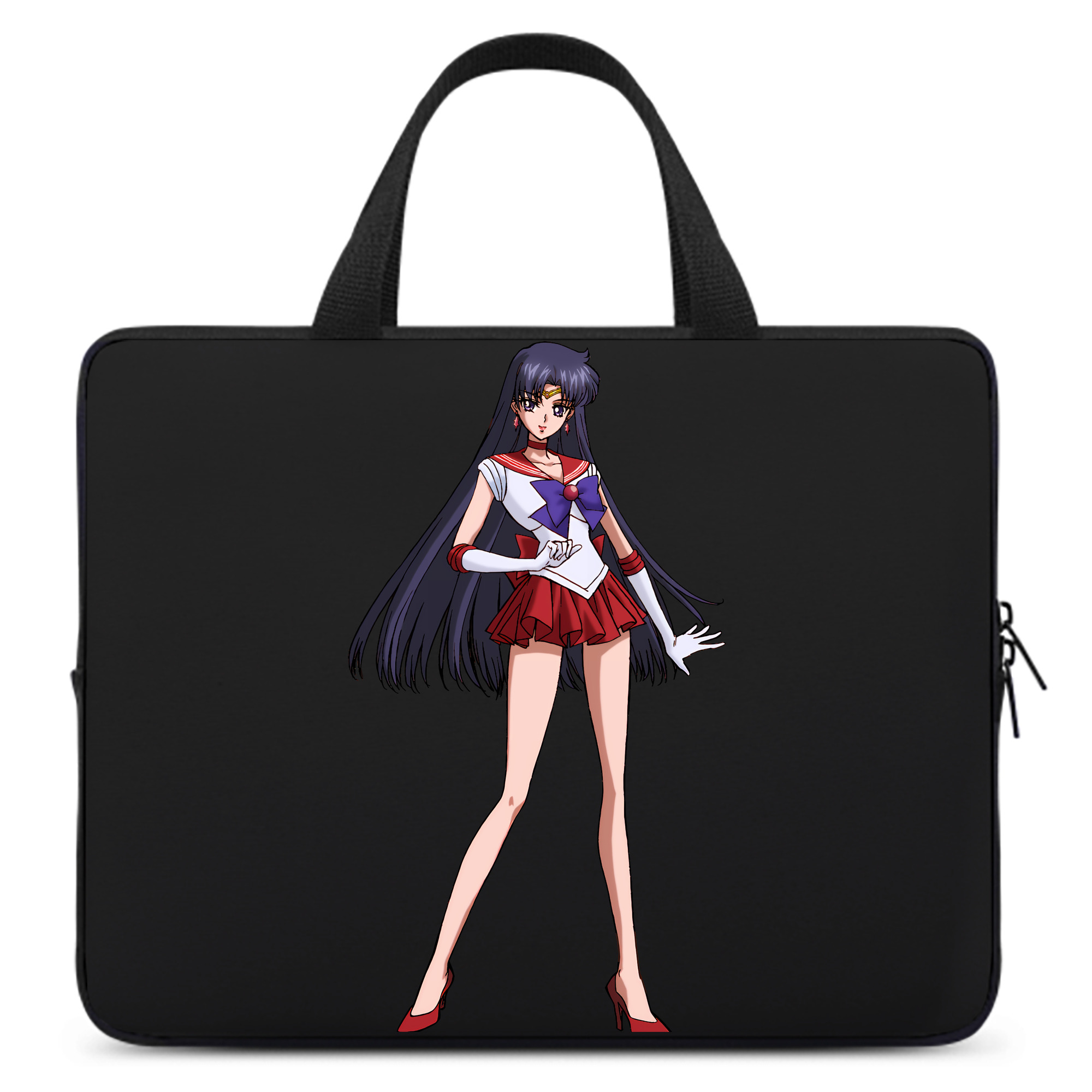 （画像用） 美少女戦士セーラームーン 火野レイ ひの レイ Sailor Moon Hino Rei （セーラーマーズ,Sailor Mars） 手提げノートパソコンバッグ