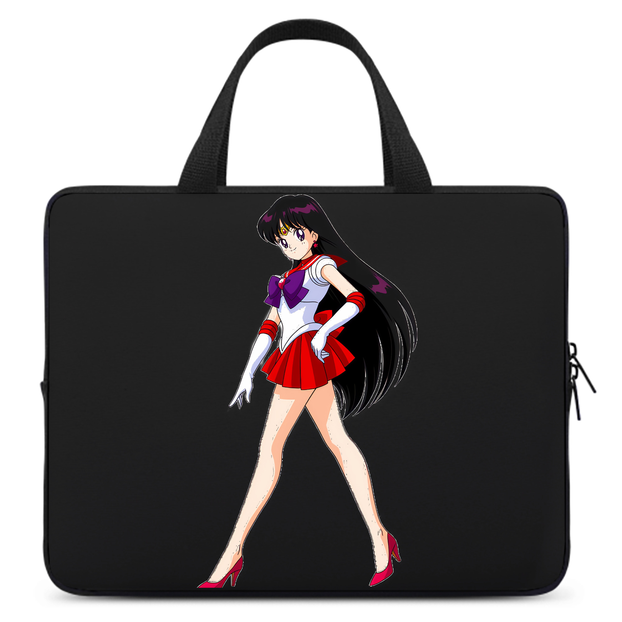 （画像用） 美少女戦士セーラームーン 火野レイ ひの レイ Sailor Moon Hino Rei （セーラーマーズ,Sailor Mars） 手提げノートパソコンバッグ