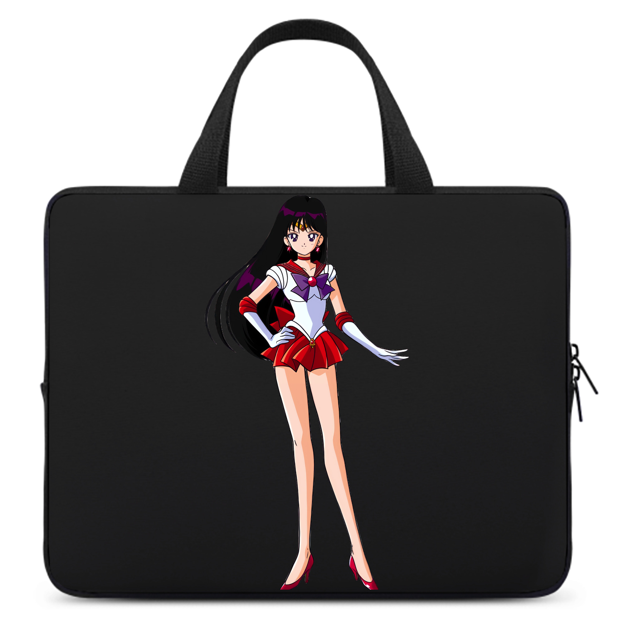 （画像用） 美少女戦士セーラームーン 火野レイ ひの レイ Sailor Moon Hino Rei （セーラーマーズ,Sailor Mars） 手提げノートパソコンバッグ