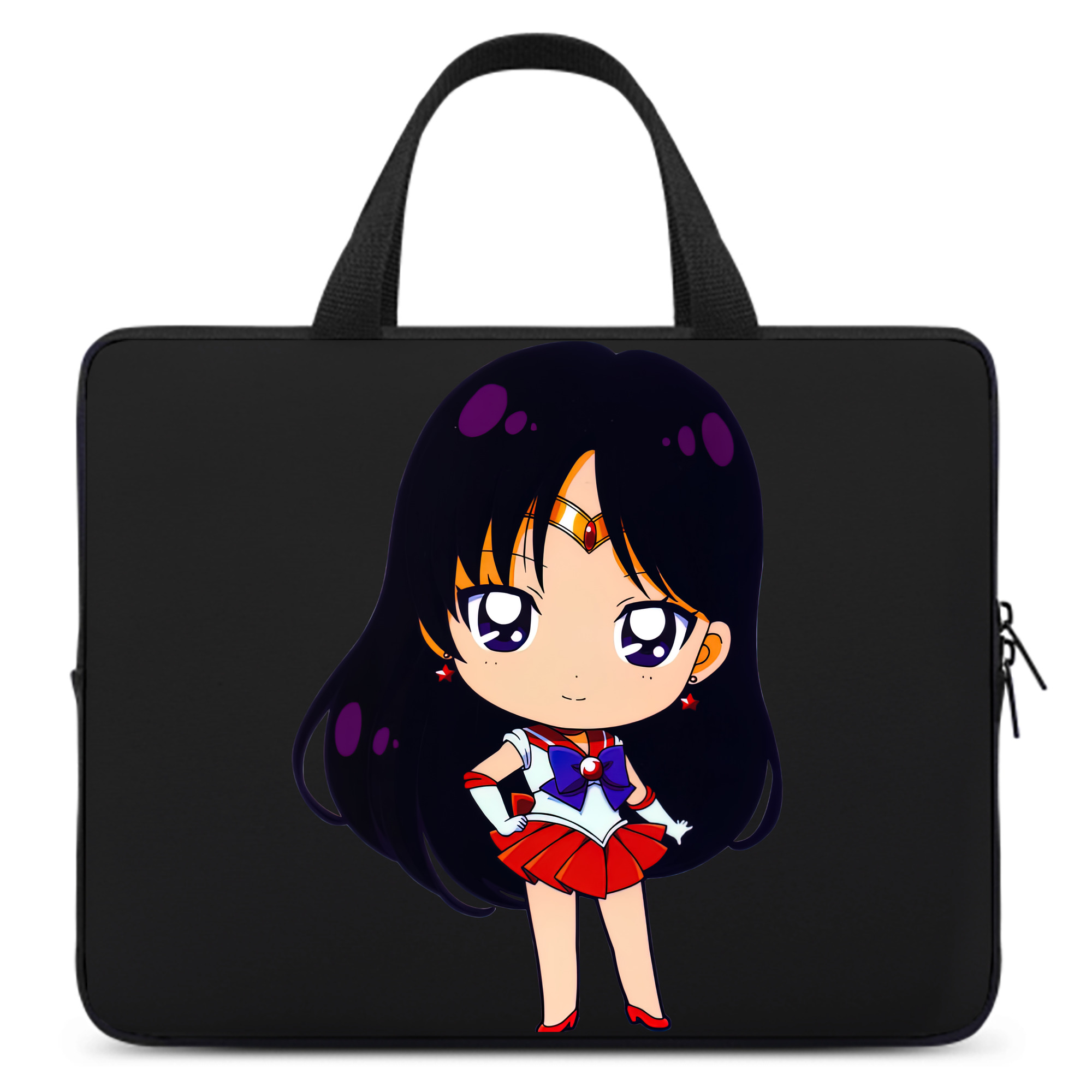 （画像用） 美少女戦士セーラームーン 火野レイ ひの レイ Sailor Moon Hino Rei （セーラーマーズ,Sailor Mars） 手提げノートパソコンバッグ