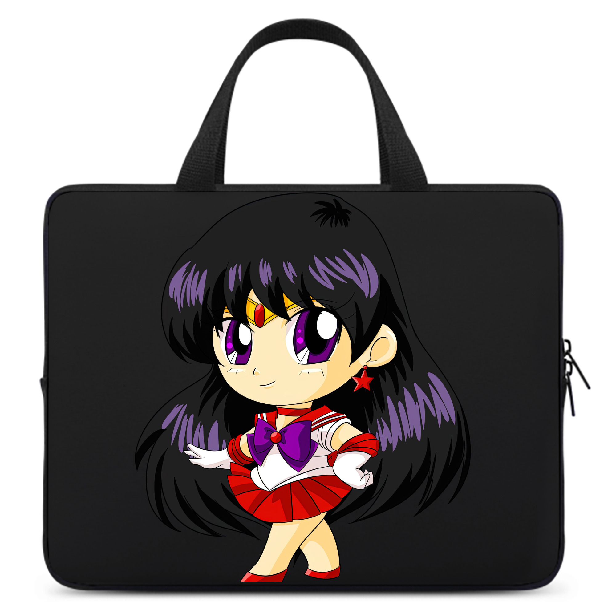（画像用） 美少女戦士セーラームーン 火野レイ ひの レイ Sailor Moon Hino Rei （セーラーマーズ,Sailor Mars） 手提げノートパソコンバッグ