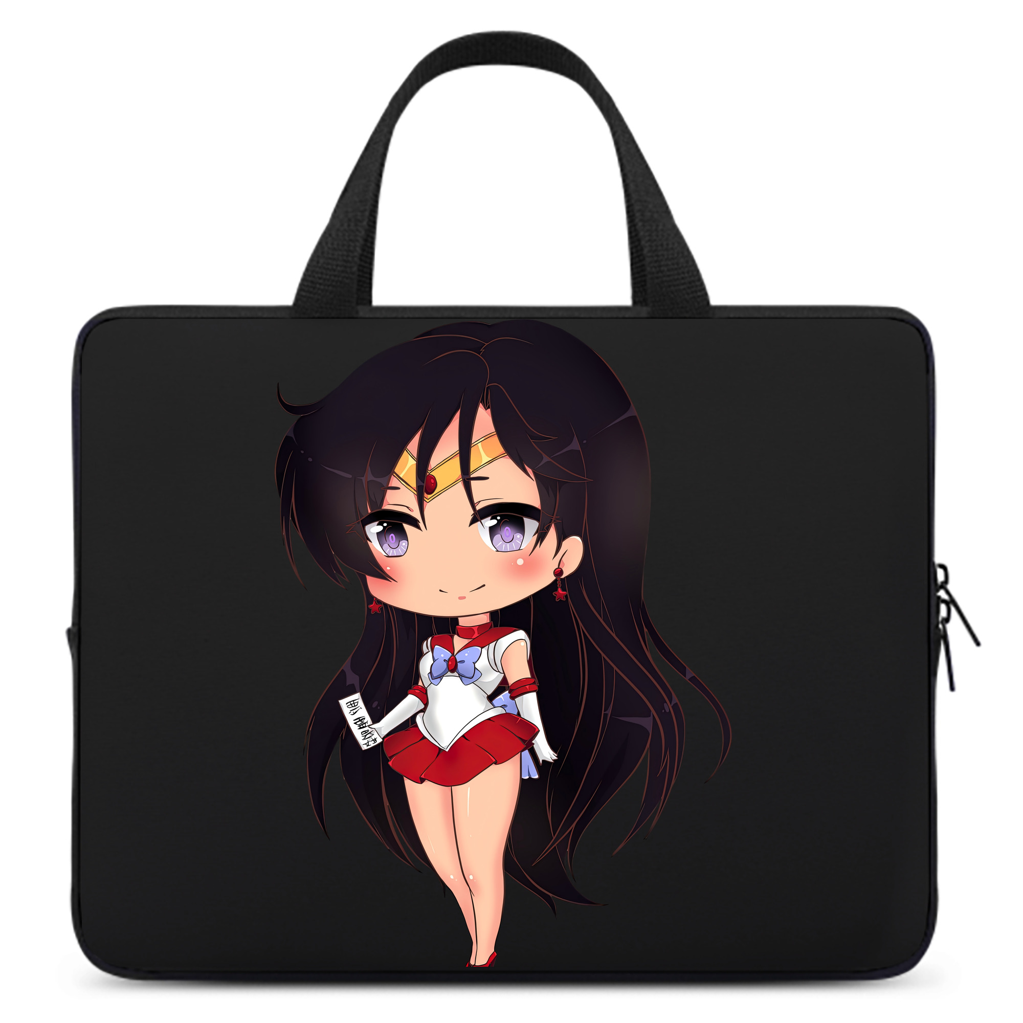 （画像用） 美少女戦士セーラームーン 火野レイ ひの レイ Sailor Moon Hino Rei （セーラーマーズ,Sailor Mars） 手提げノートパソコンバッグ