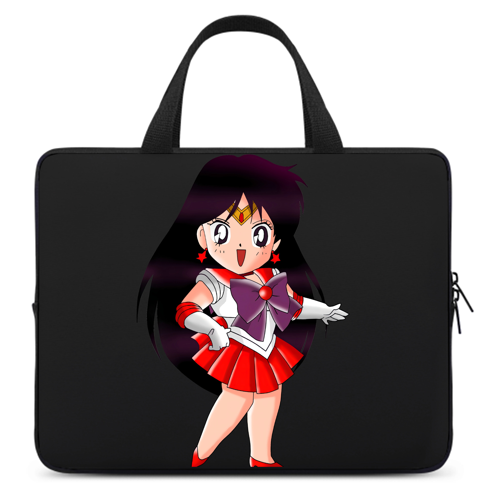 （画像用） 美少女戦士セーラームーン 火野レイ ひの レイ Sailor Moon Hino Rei （セーラーマーズ,Sailor Mars） 手提げノートパソコンバッグ